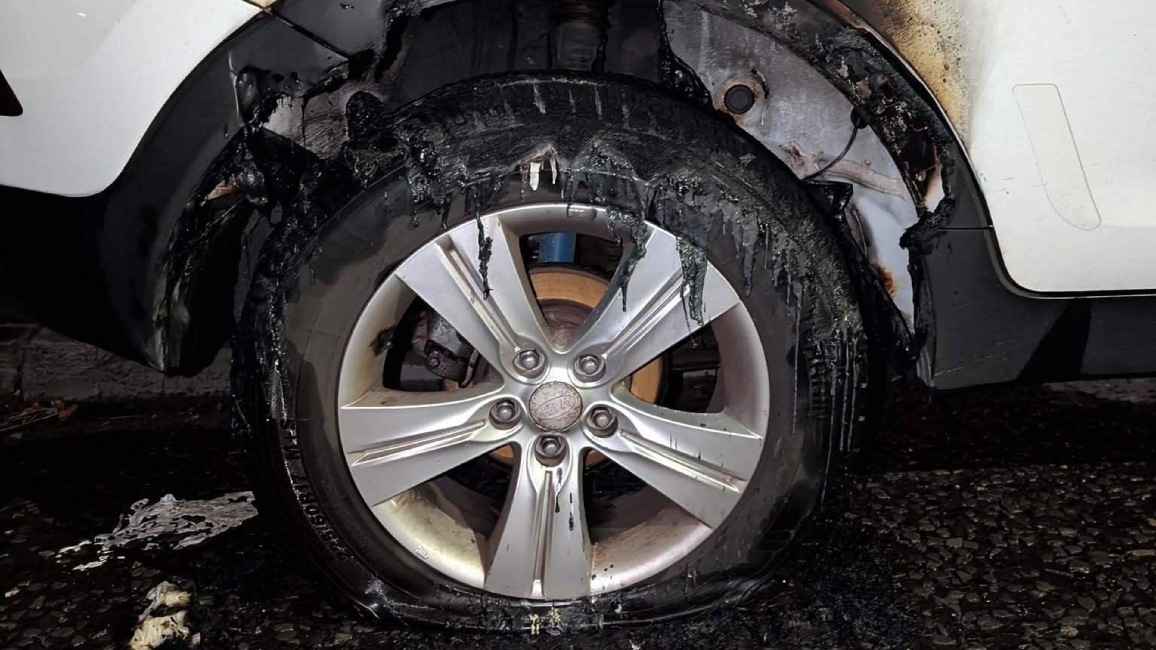 Warning of ‘serious increase in anti-social behaviour’ after car set alight in west Belfast