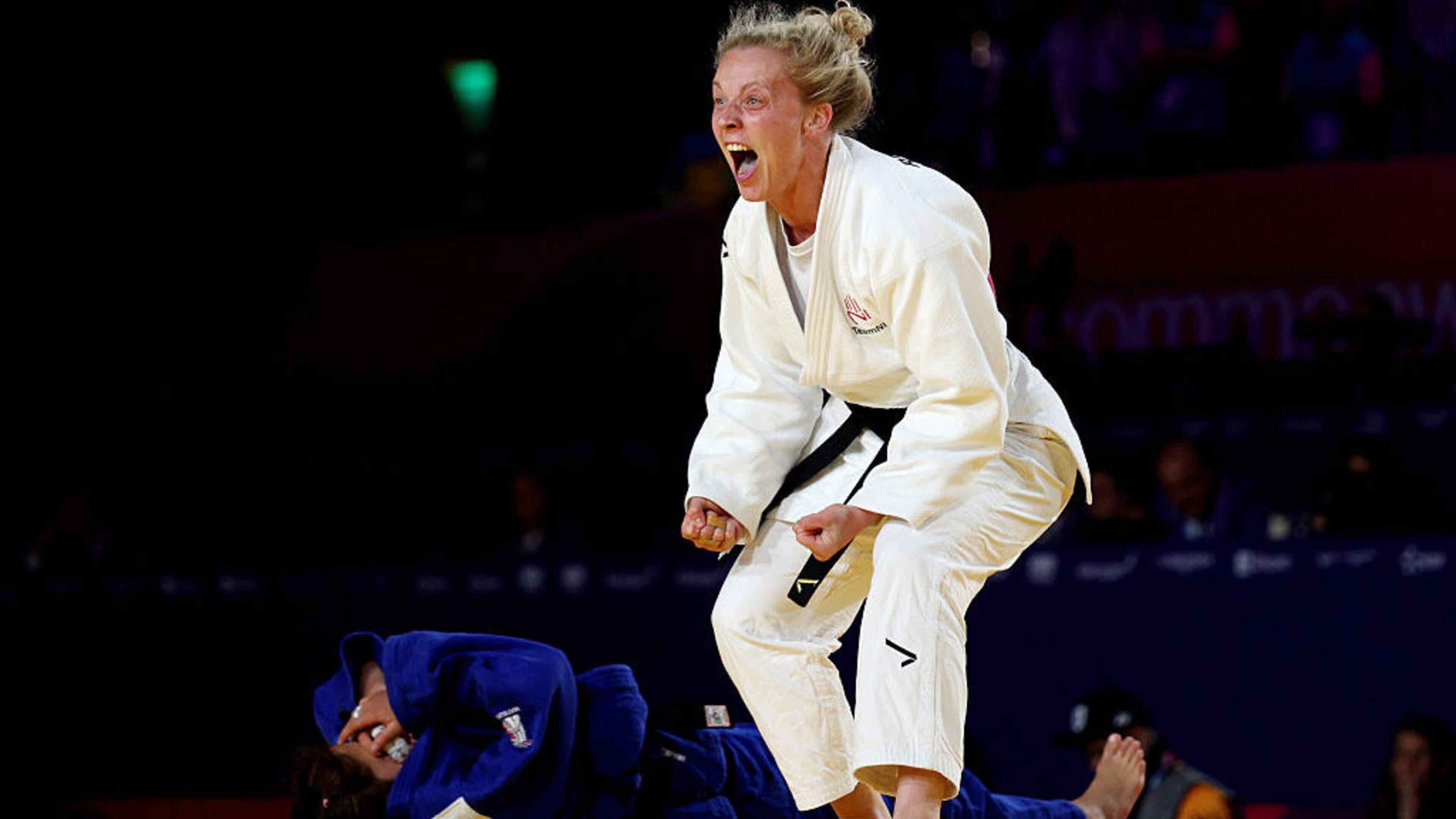 Canada’s Laurence Biron claims women’s judo Commonwealth Games gold medal