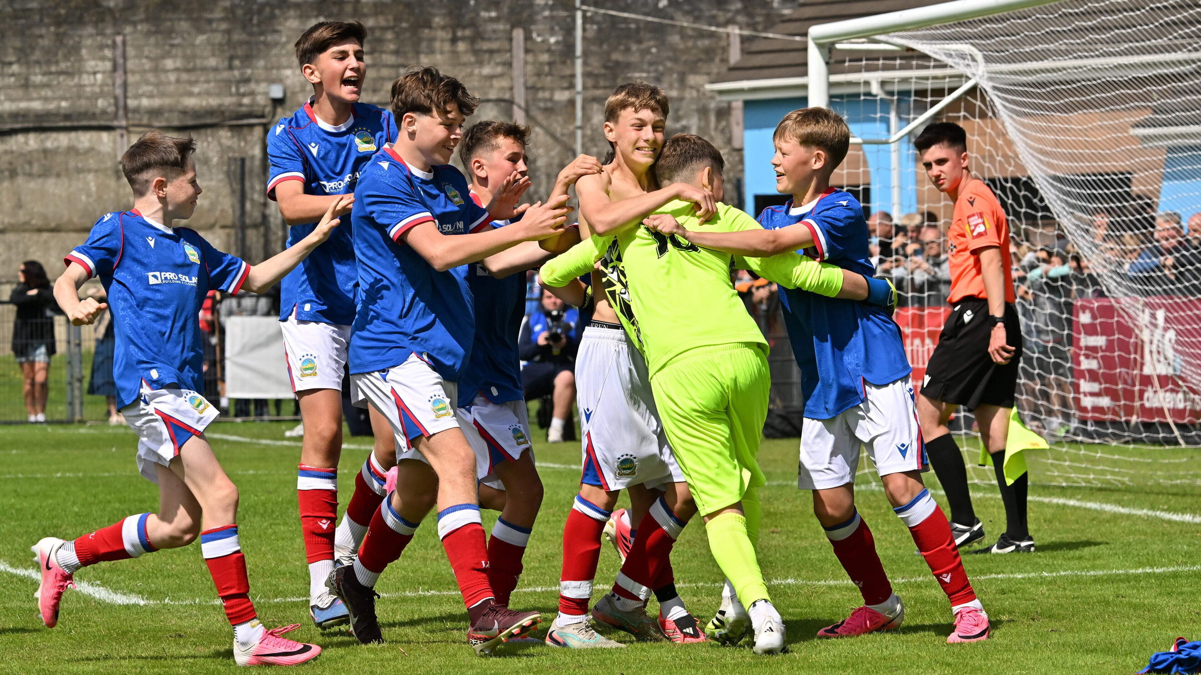 SuperCupNI Minor Section: Linfield coach hails strength of Irish League academies after booking Final slot
