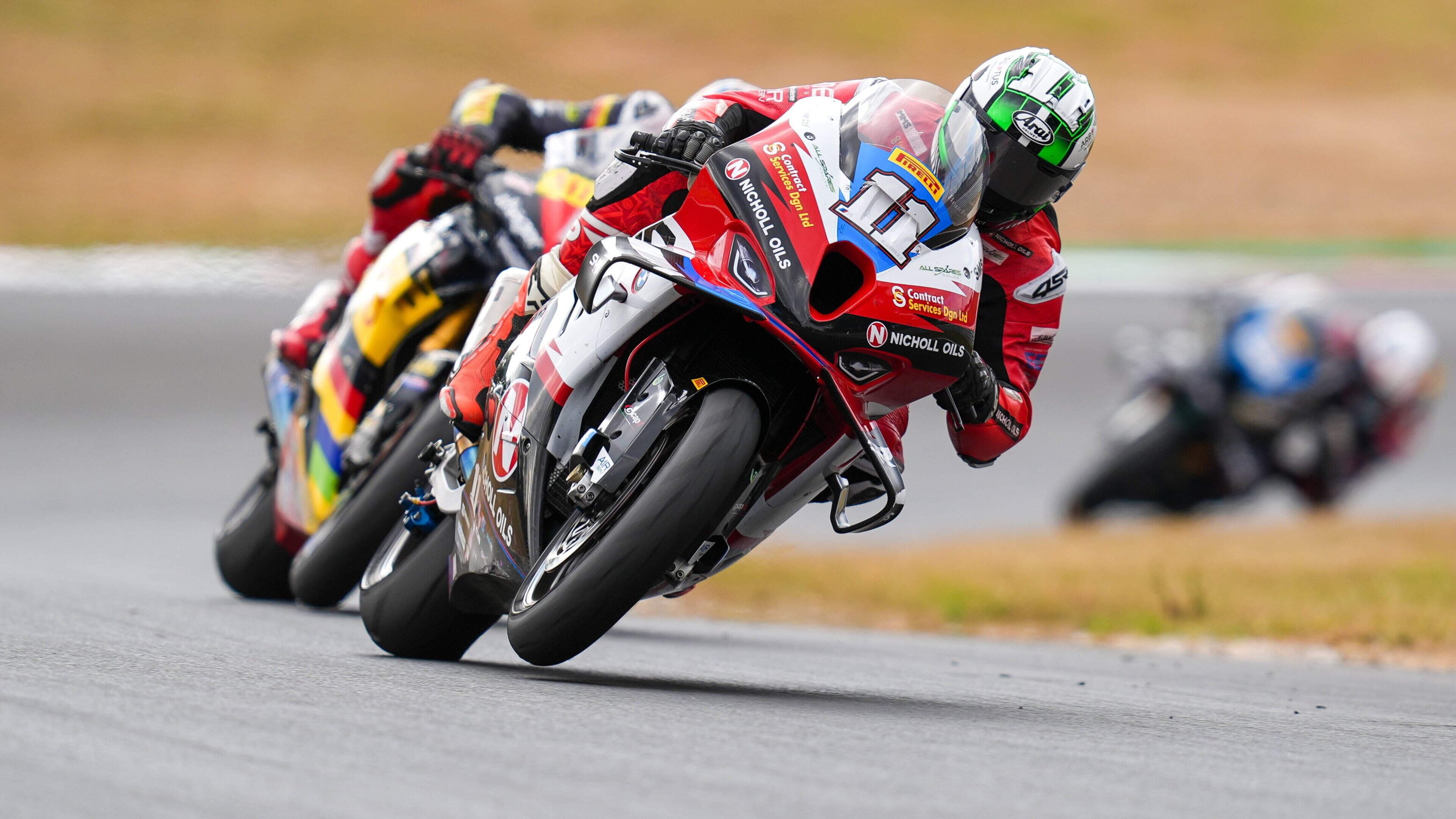 ‘I tried to stay out of trouble’: David Allingham fully focused on British title dream after third-placed finish in action-packed Cadwell Park battle