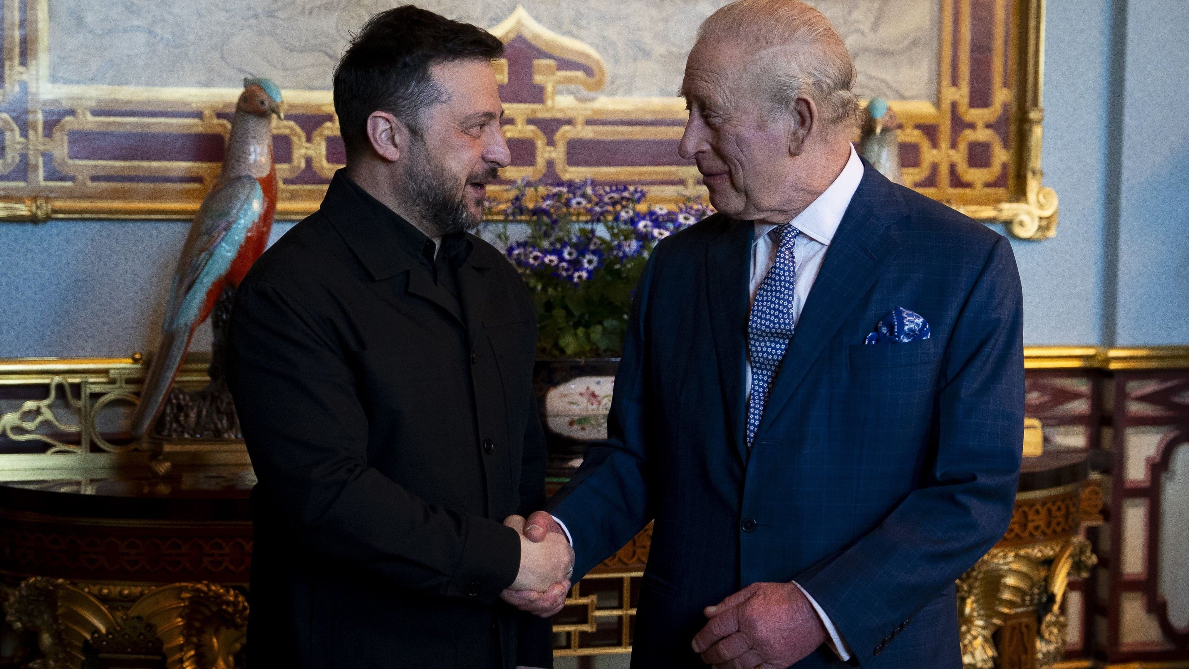 King hails bond between Ukraine and UK to mark country’s independence day