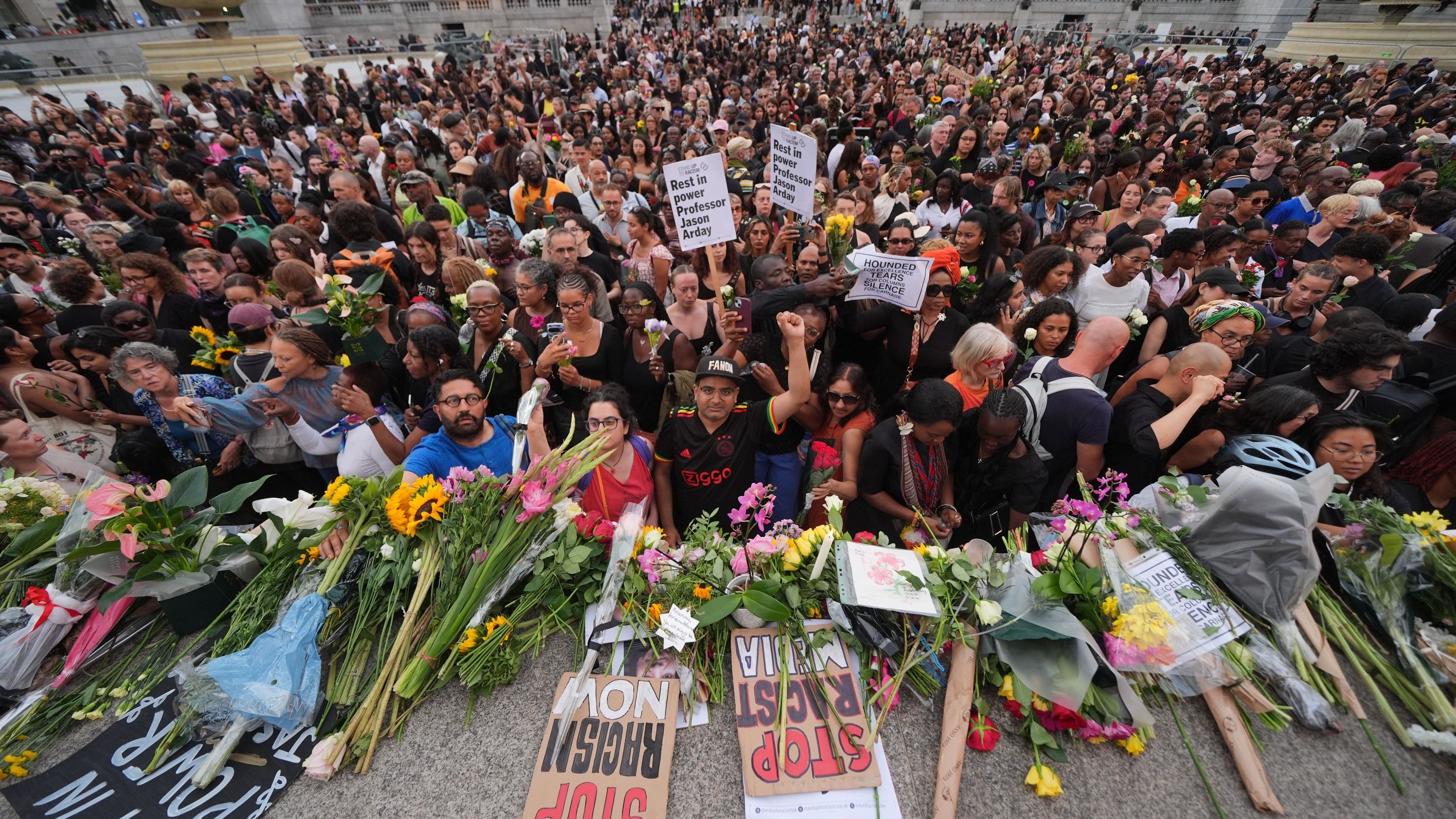 Professor Jason Arday was victim of ‘public execution’, vigil hears