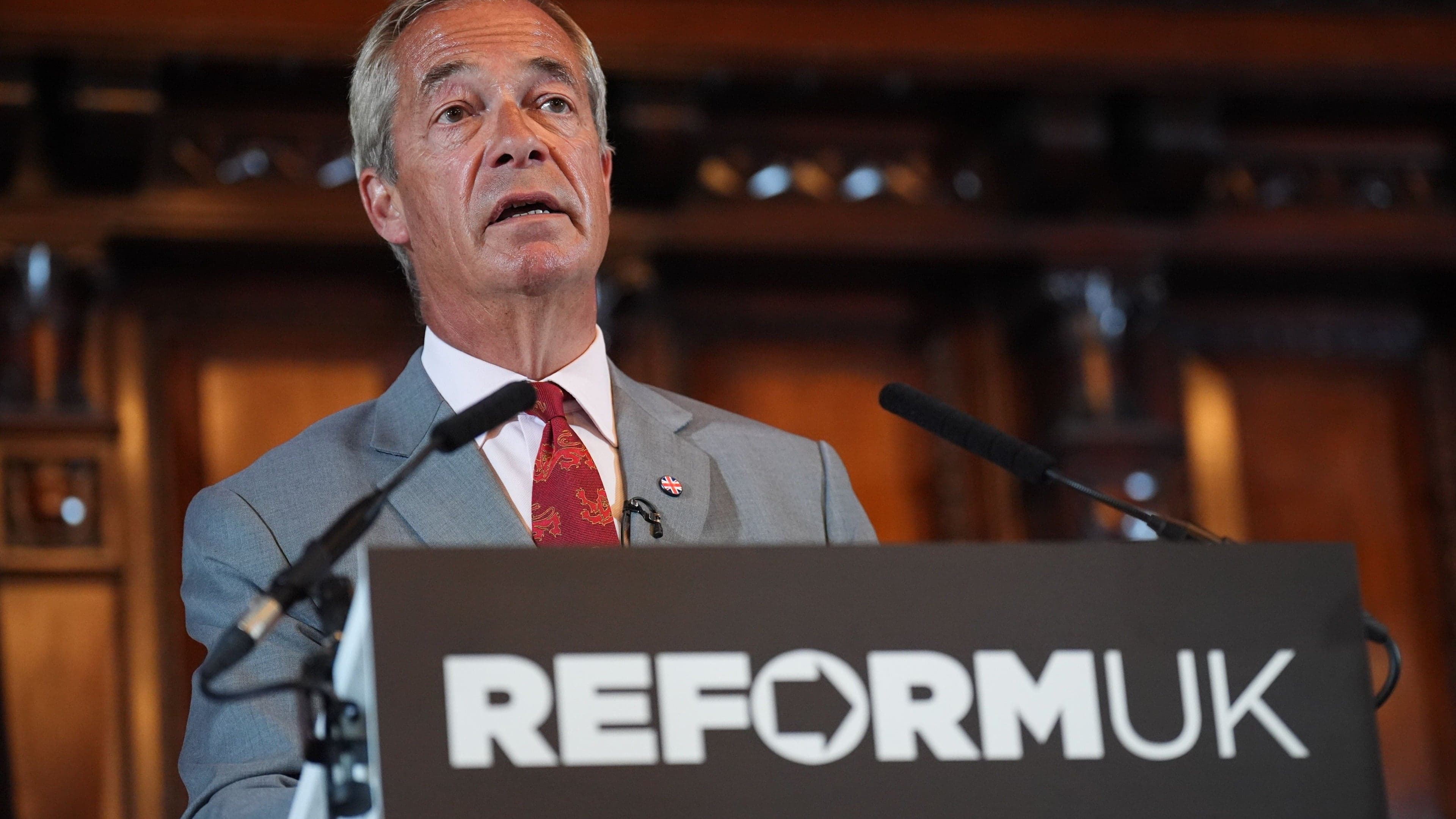 UK's Farage Retains Seat After Winning Clacton Election
