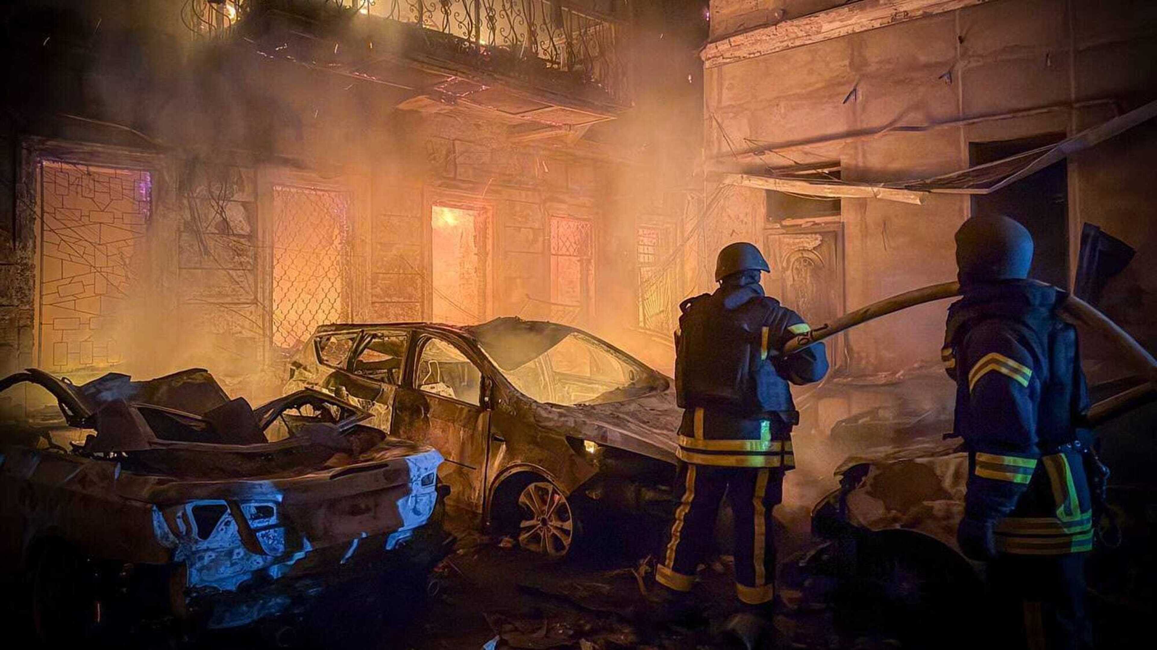 Russia and Ukraine exchange overnight strikes, leaving seven dead