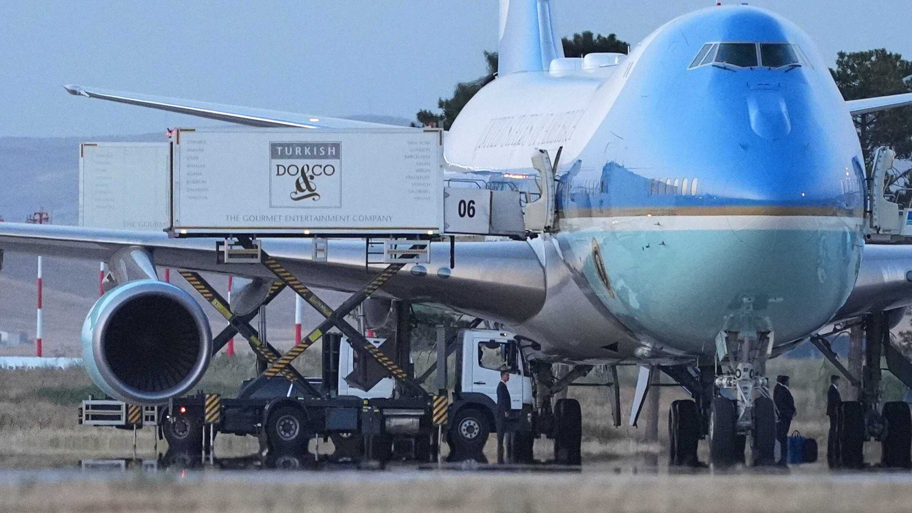 Rubio and Bessent stayed on decoy flight as Trump switched planes, official says