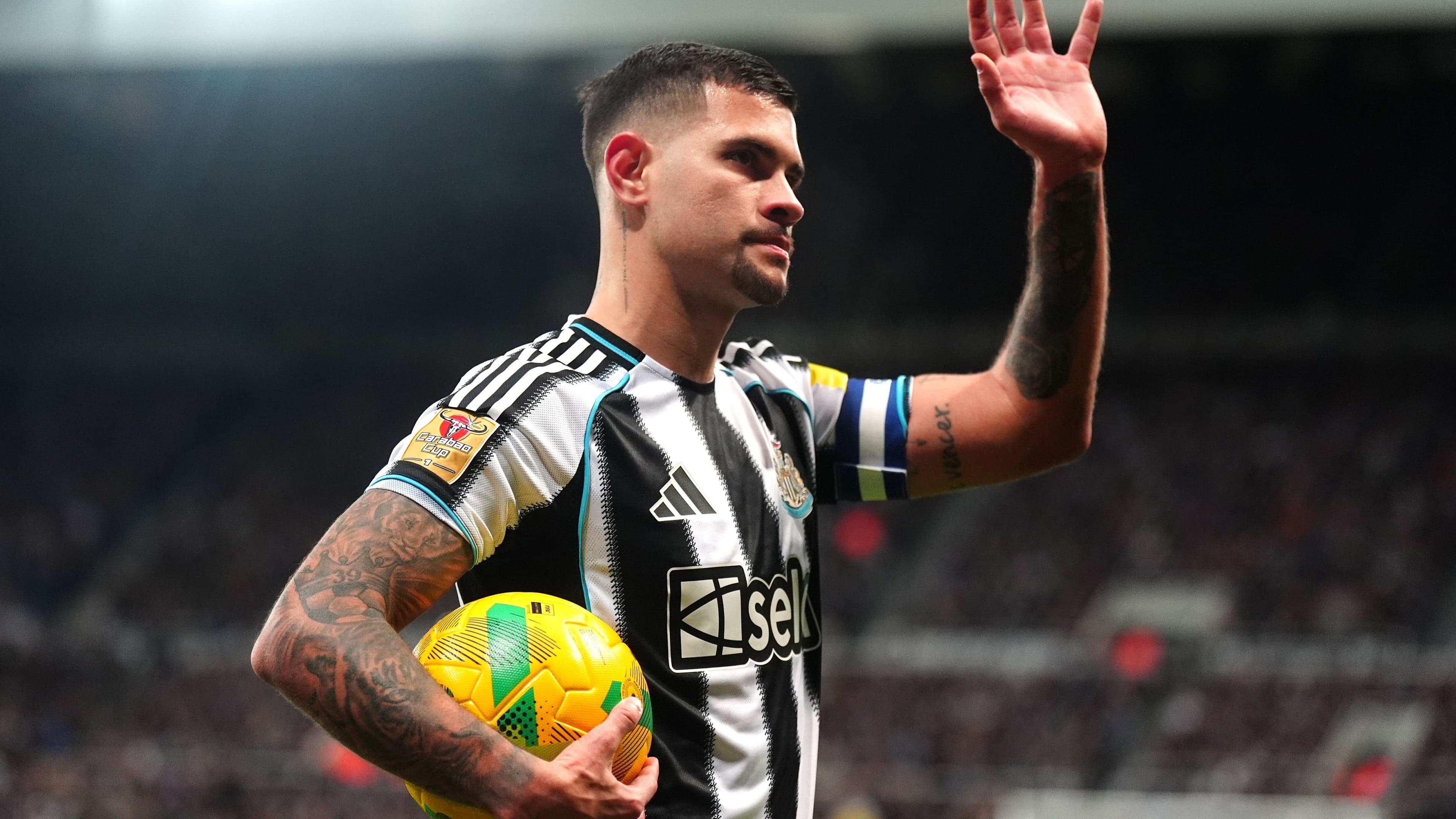 Newcastle reject opening bid from Arsenal for Bruno Guimaraes