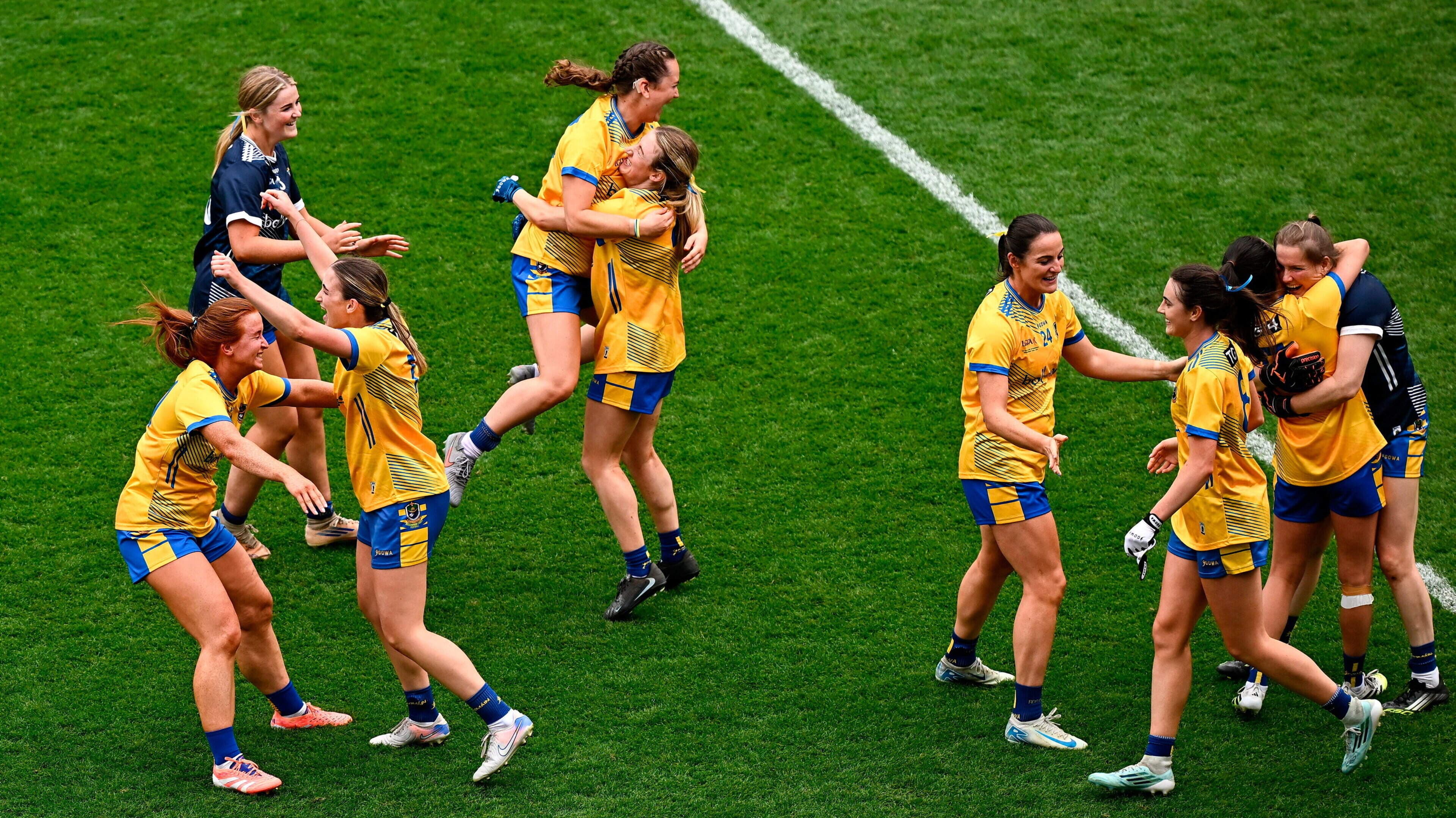 Aisling Feely on the double as Rossies win All-Ireland IFC title after putting triple scores on Fermanagh