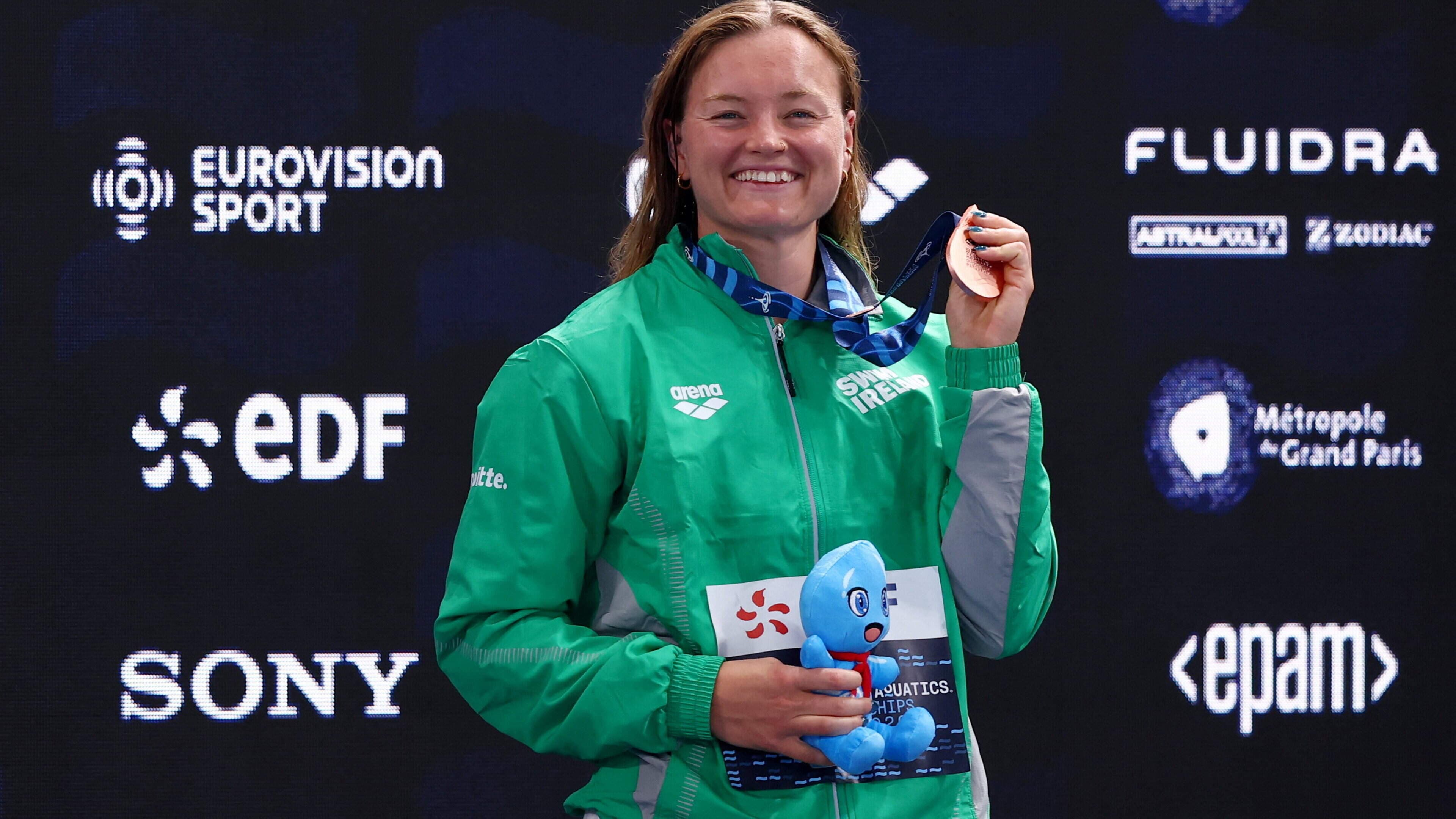 ‘I should just move here’ — Mona McSharry hails Paris performance after claiming bronze in women’s 200m breaststroke final