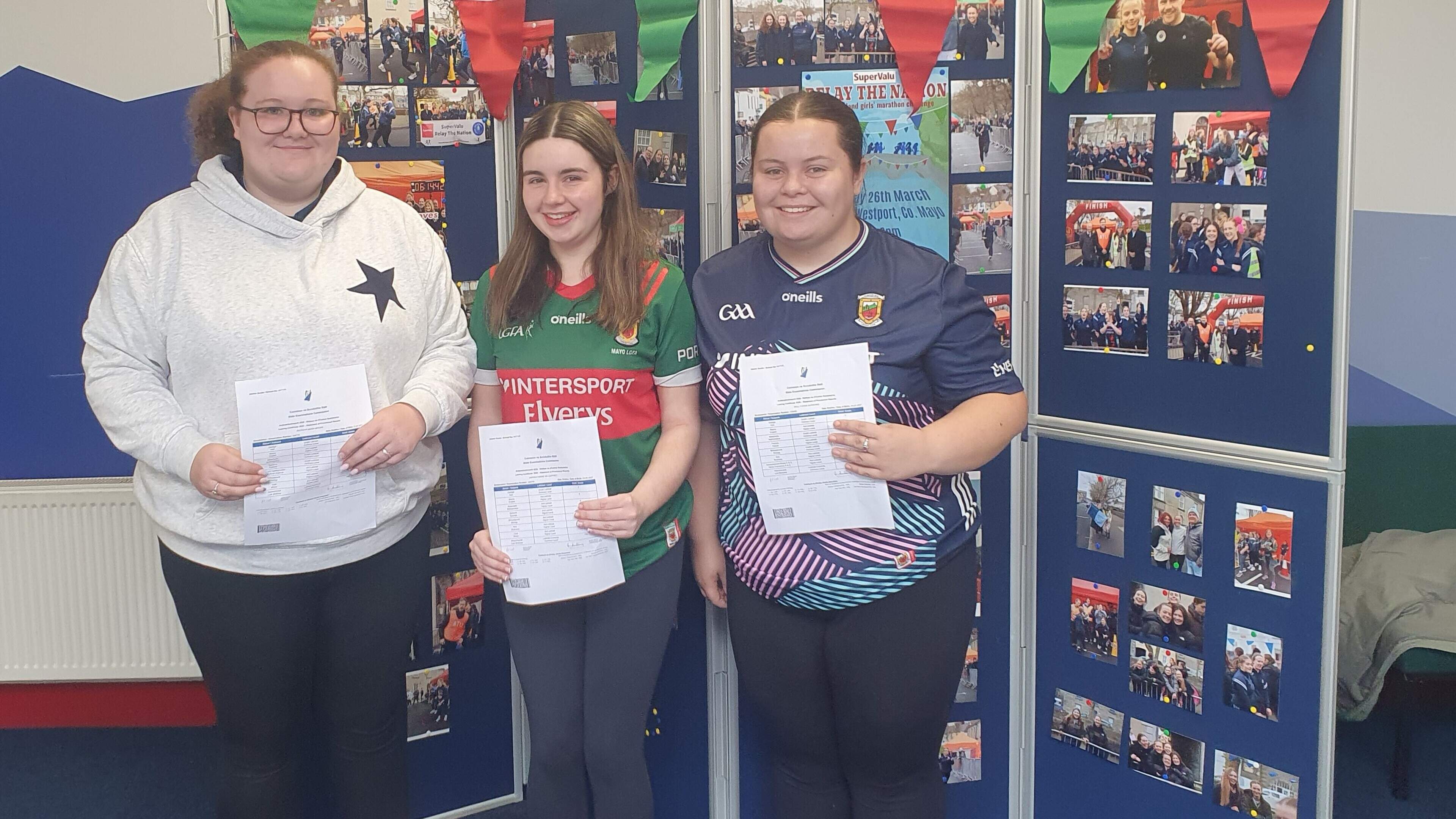 ‘It’s not as stressful as it’s made out to be’ – joy as Mayo’s Covid-19 generation get their Leaving Cert results