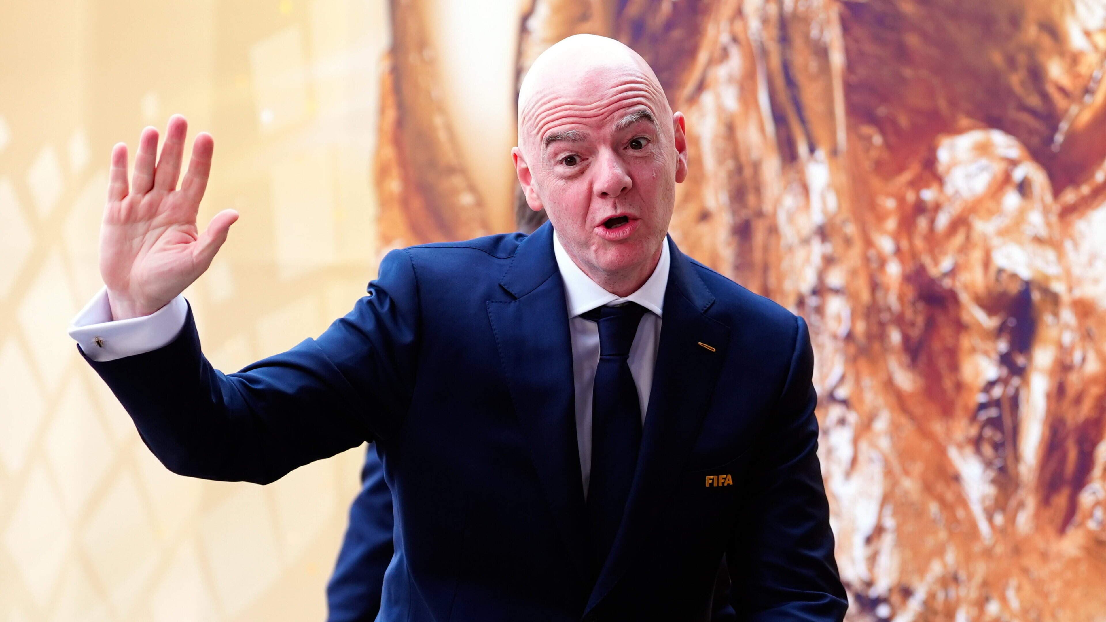 Rights group urges FIFA to block Infantino re-election bid over term limits