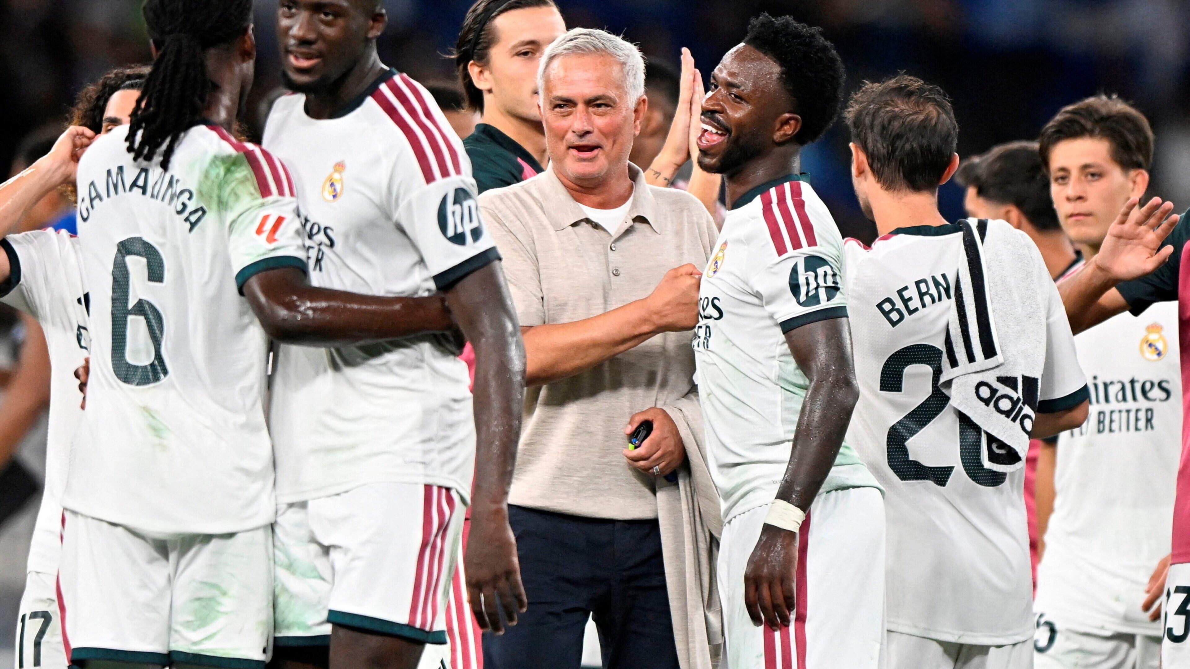 Jose Mourinho defends Vinicius Junior from ‘bullies’ after first game back as Real Madrid boss