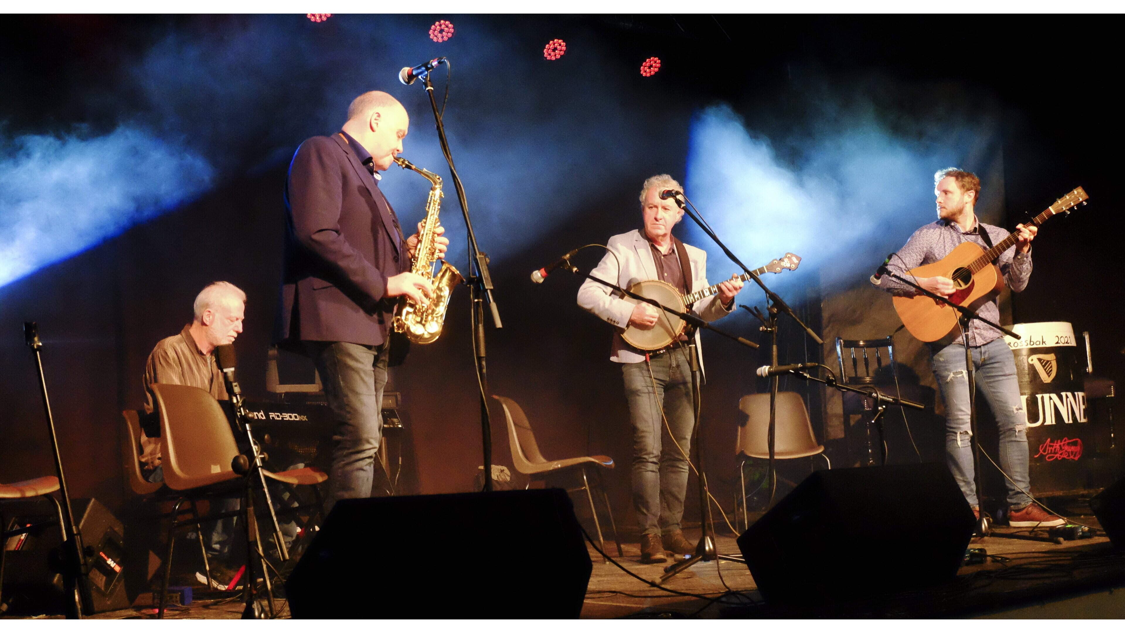 Local musician Séamus O’Donnell brings acclaimed traditional band At the Racket to Coleman Heritage Centre in Co Sligo