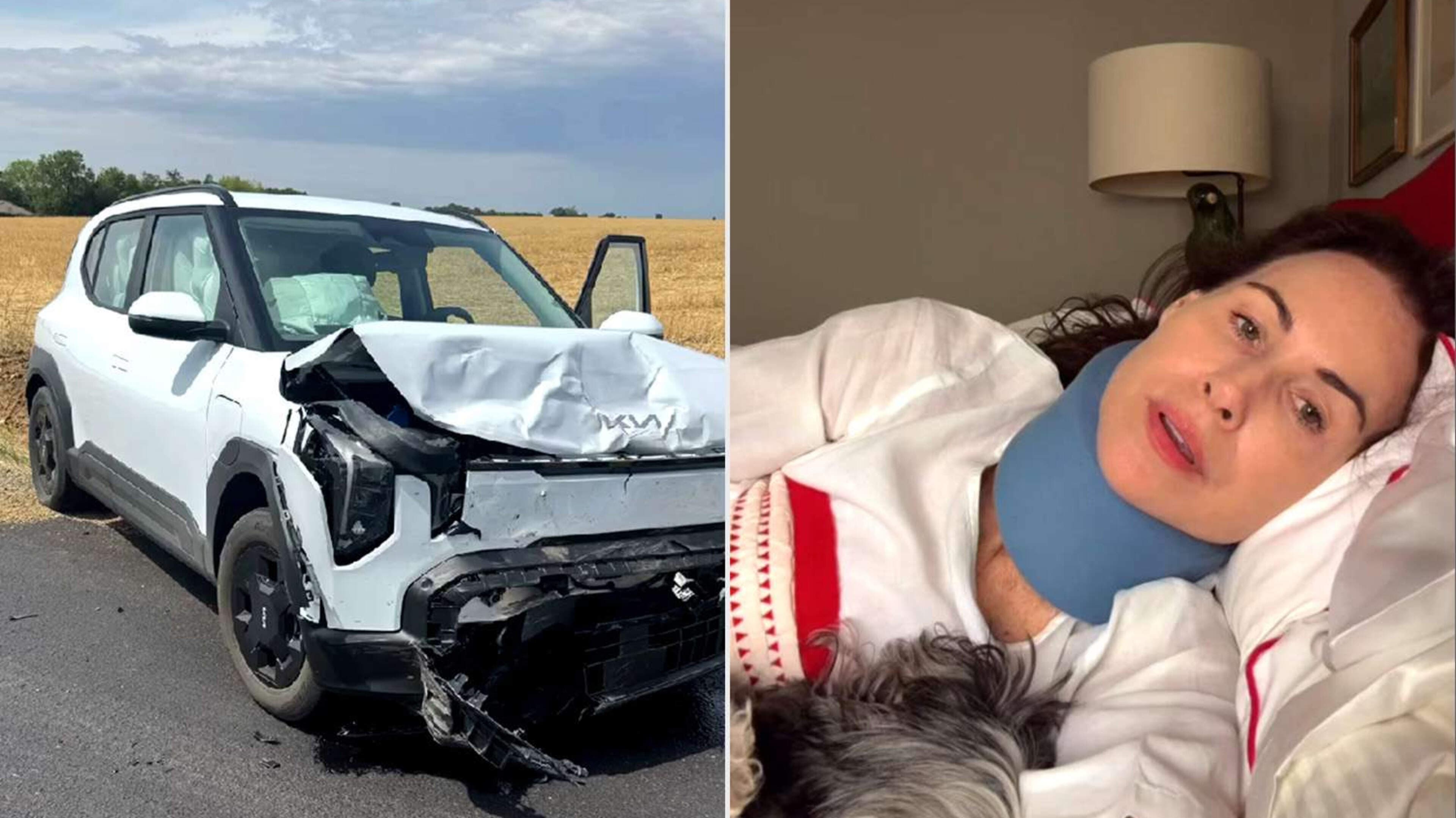 Minnie Driver ‘in shock’ after ‘really bad car accident’ in France