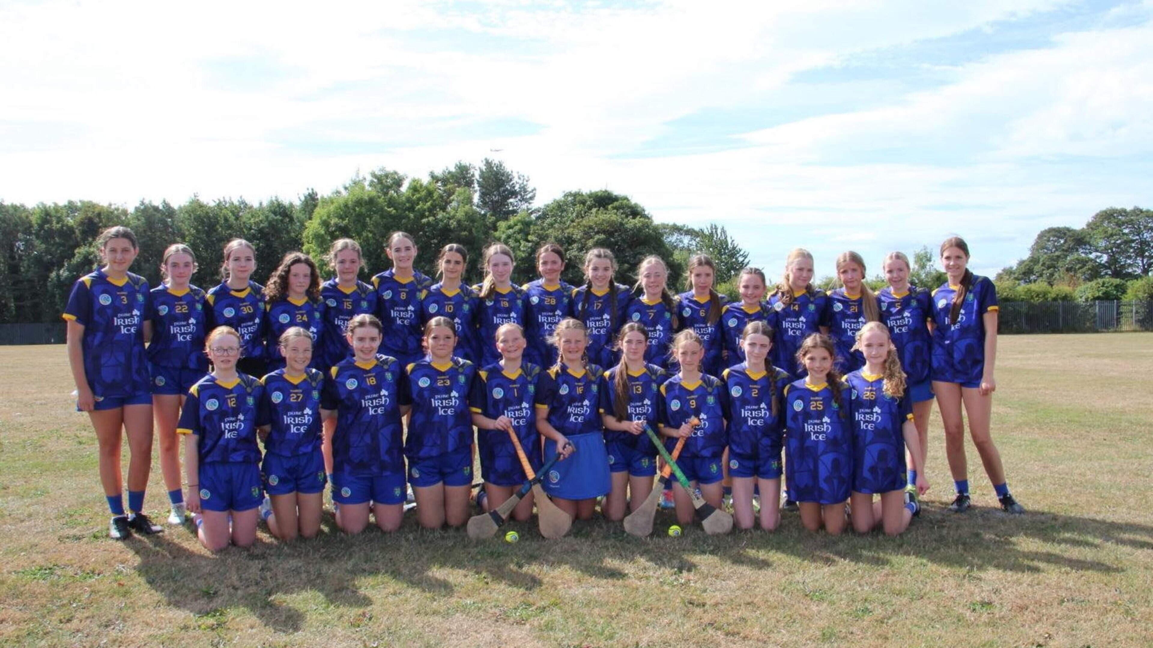 Wicklow Under-14 county camogie team reach final of national blitz