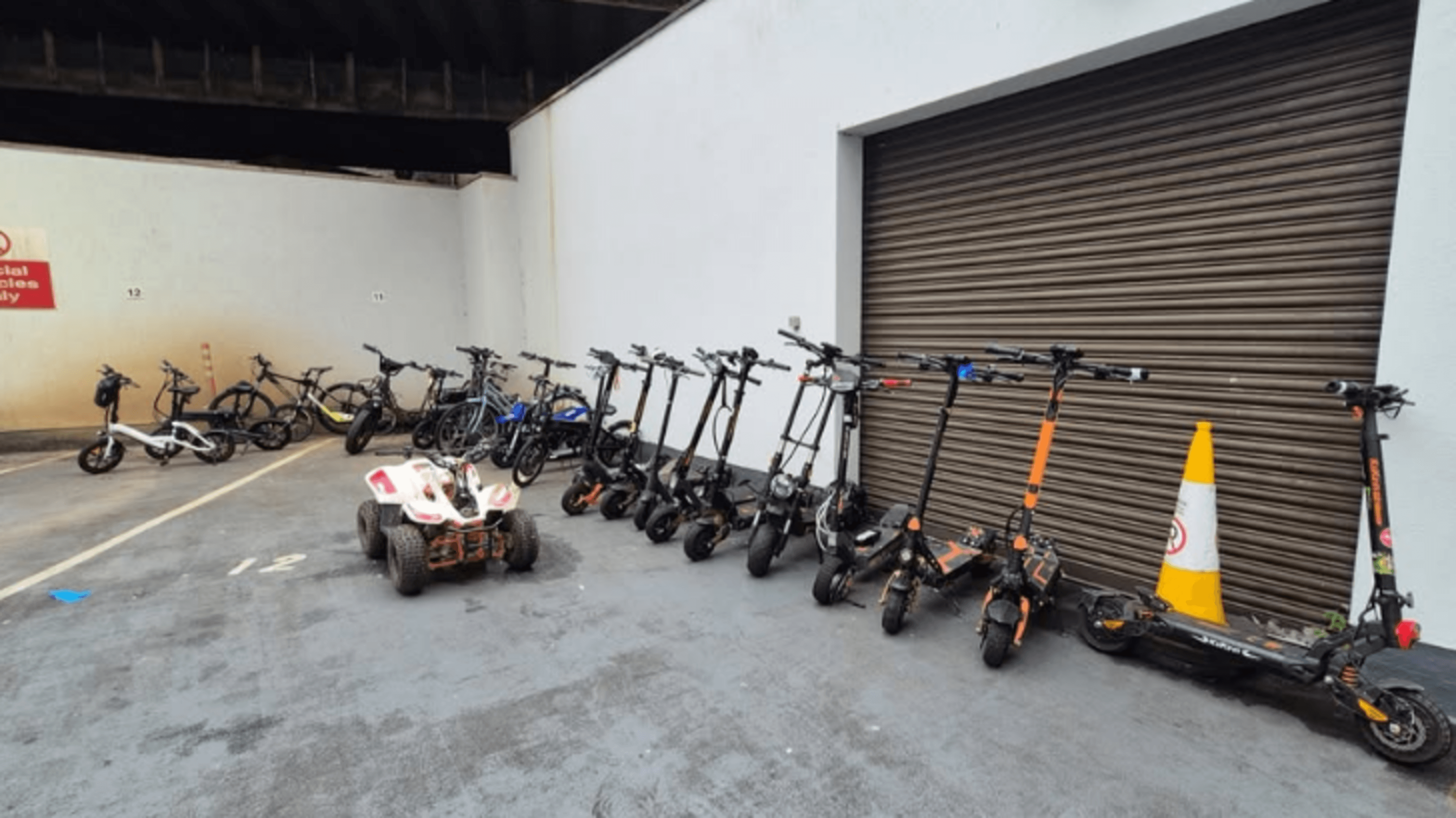 Sawn-off shotgun and drugs seized as gardaí recover 38 e-scooters in operation targeting criminality