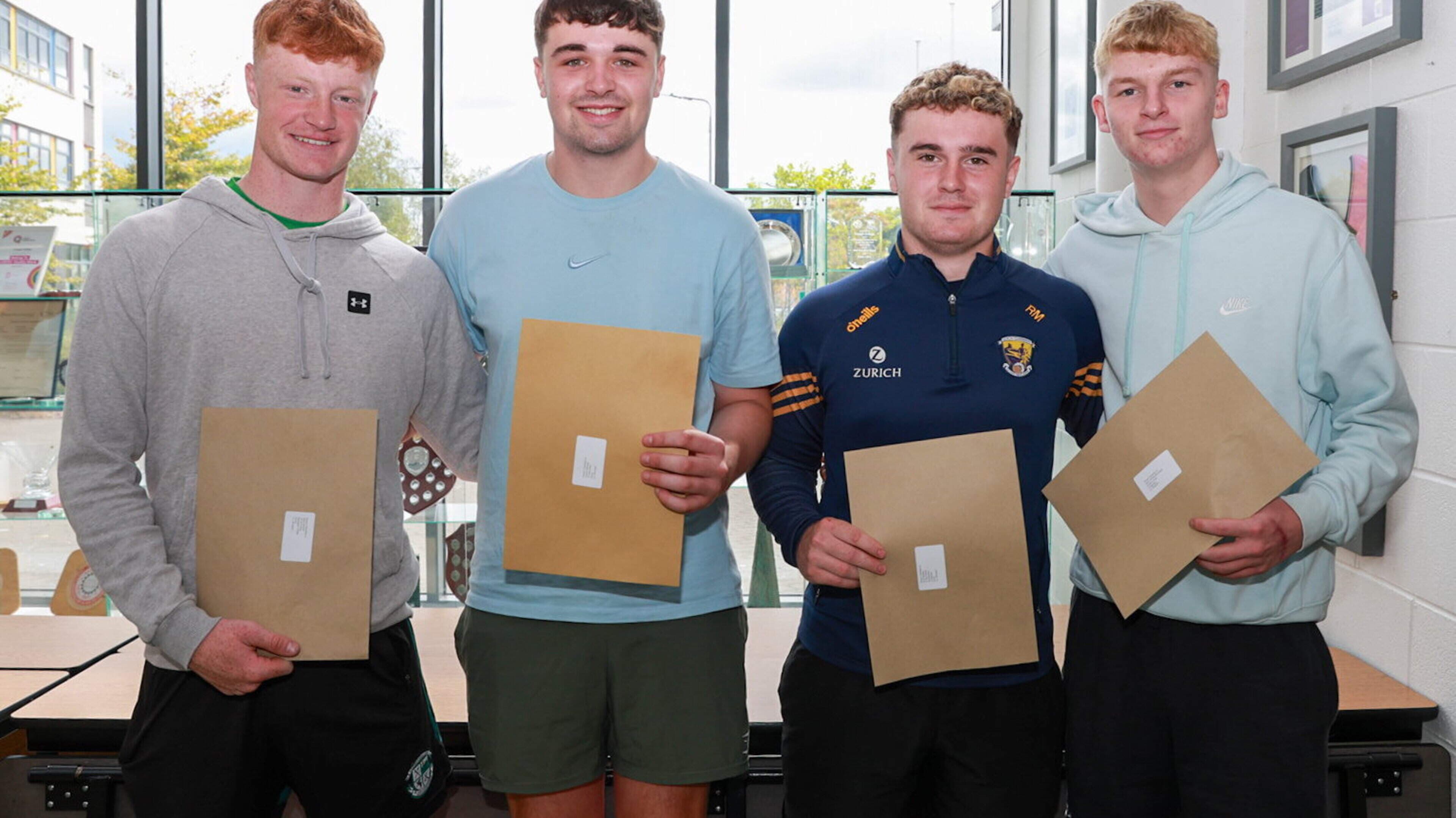 Gorey schools buzzing as students collect long-awaited Leaving Cert results