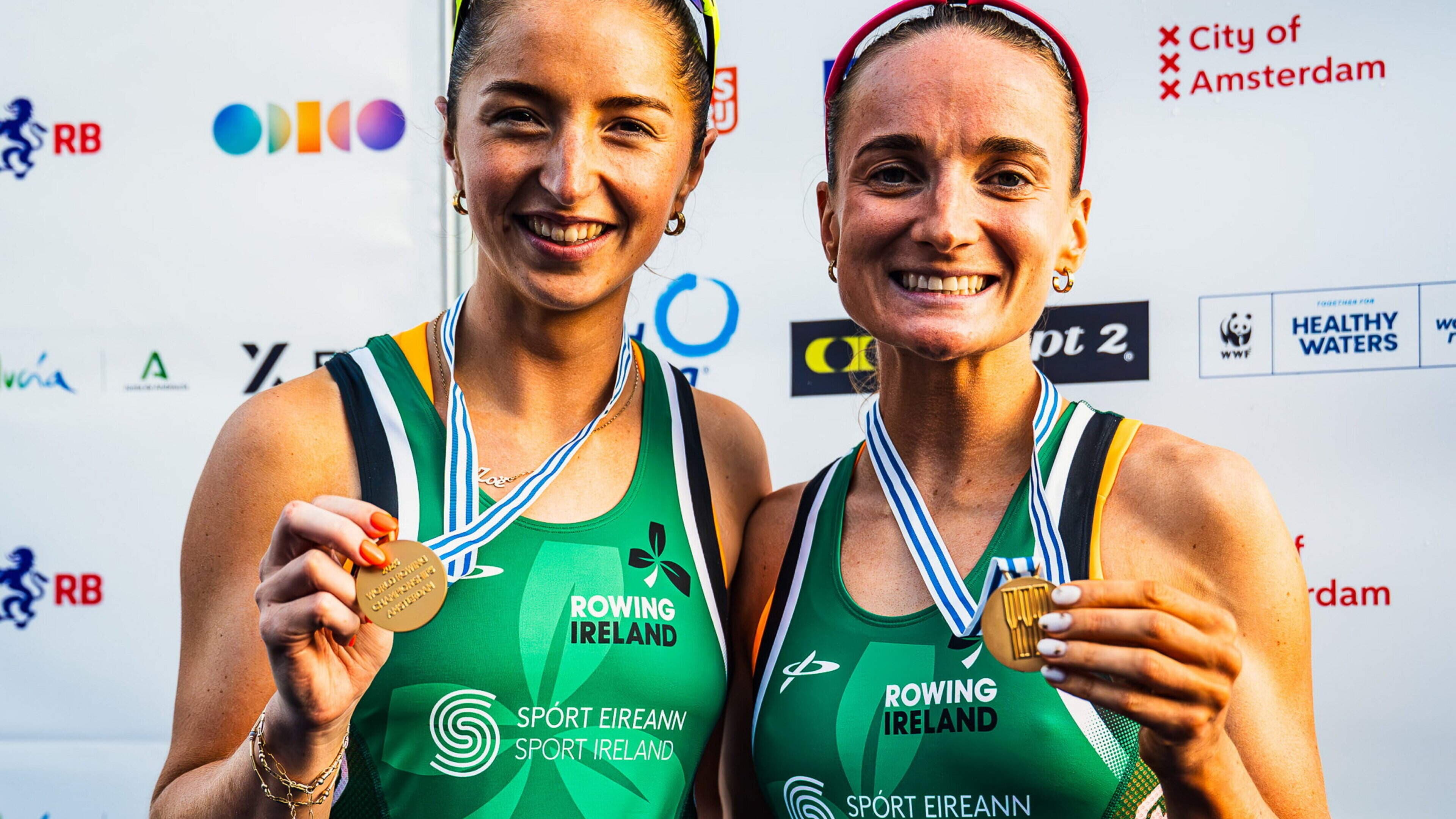 ‘The dogs were out!’ - Mags Cremen and Zoe Hyde take gold for Ireland at World Rowing Championships in Amsterdam