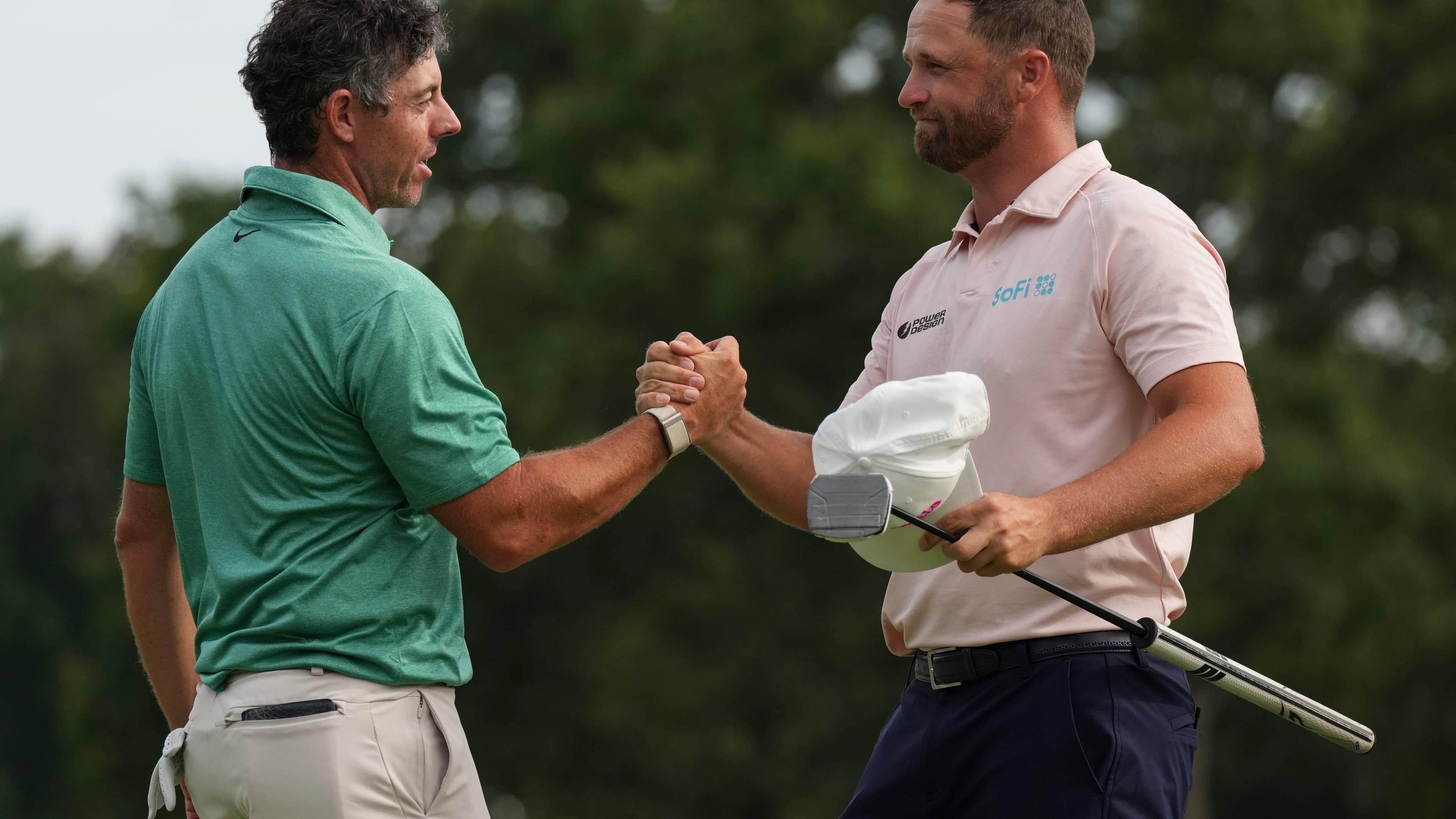 Rory McIlroy sends classy message to Wyndham Clark immediately after £2.6million defeat