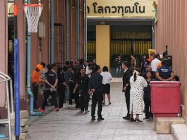At least 5 killed and more than 20 injured in Thailand school shooting
