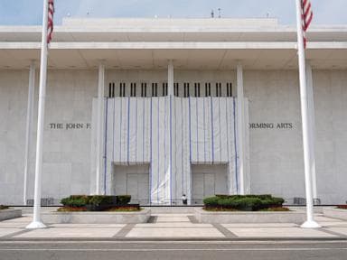 Piece of the Kennedy Center's ceiling falls amid heavy rain in DC area