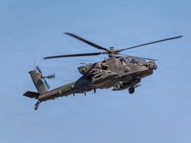 Army temporarily halts Apache helicopter training missions after Texas crash that killed 2