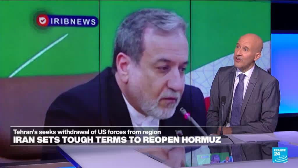 Iran sets new terms for reopening the Strait of Hormuz