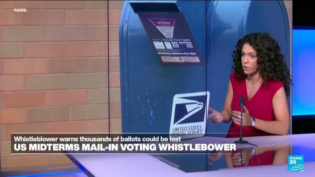 US postal whistleblower warns thousands of midterm ballots could be lost