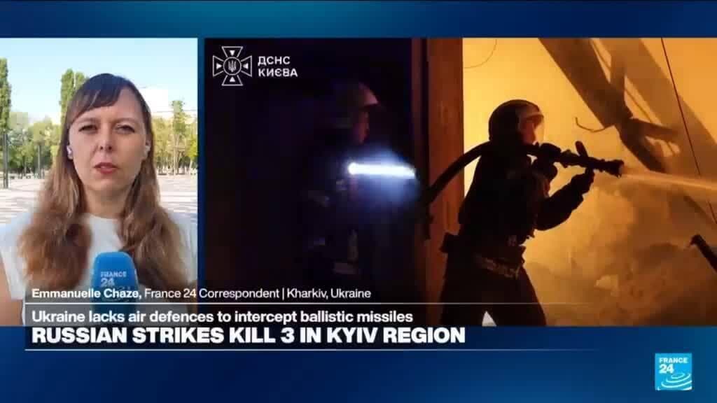 Russian Drones Kill 3-Year-Old Boy and Grandparents Near Kyiv, Zelensky Says