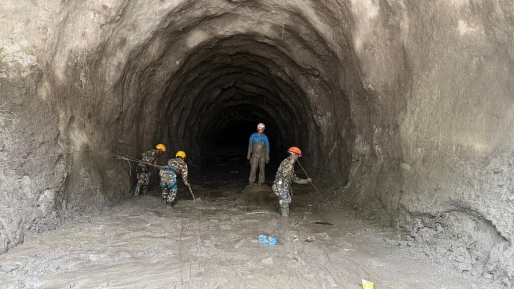 Nepal races to find hundreds stuck in hydropower tunnels following floods