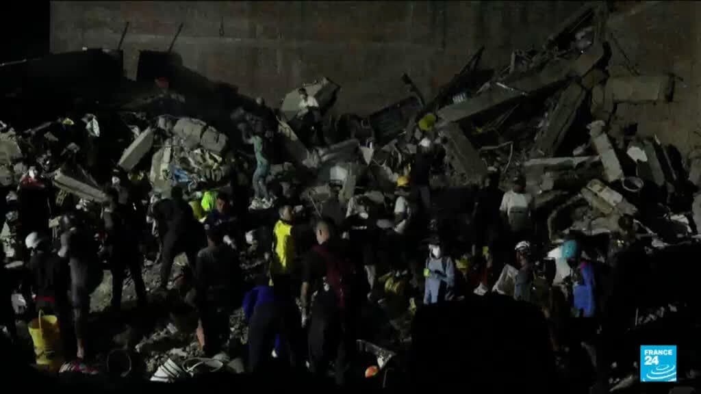 Colombia survivors reflect on quake terror as rescuers search rubble