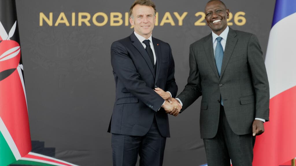 Watch live: Macron meets young entrepreneurs at Africa Forward summit