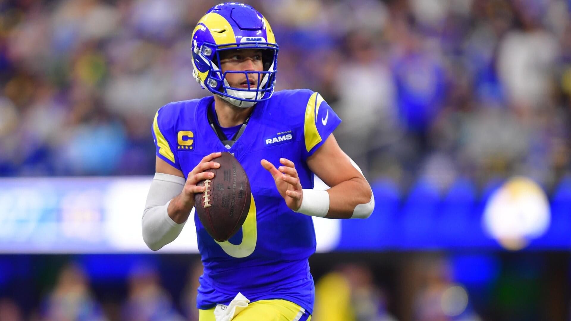 2026 Fantasy football half-PPR mock draft: Matthew Stafford rewards an extreme wait-on-QB strategy