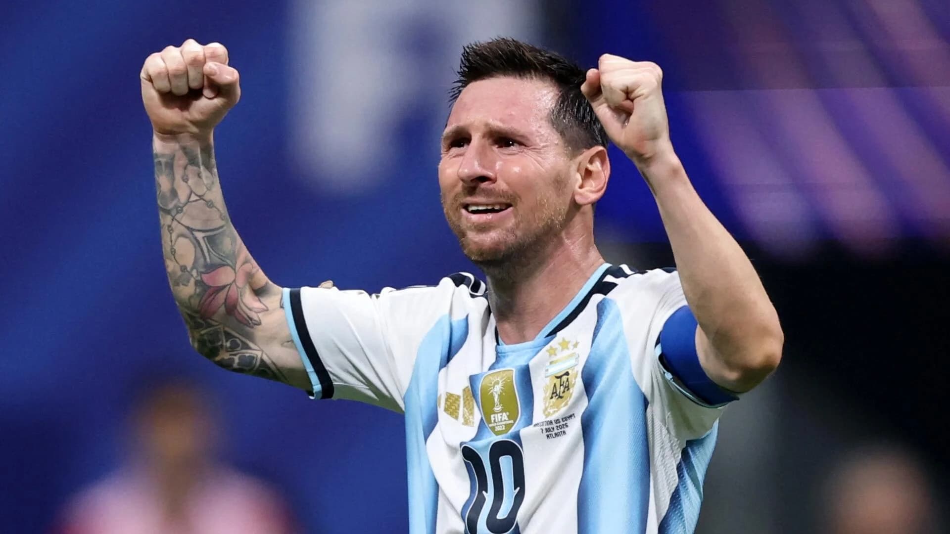 David Beckham's emotional words after Leo Messi's farewell to the Argentina national team