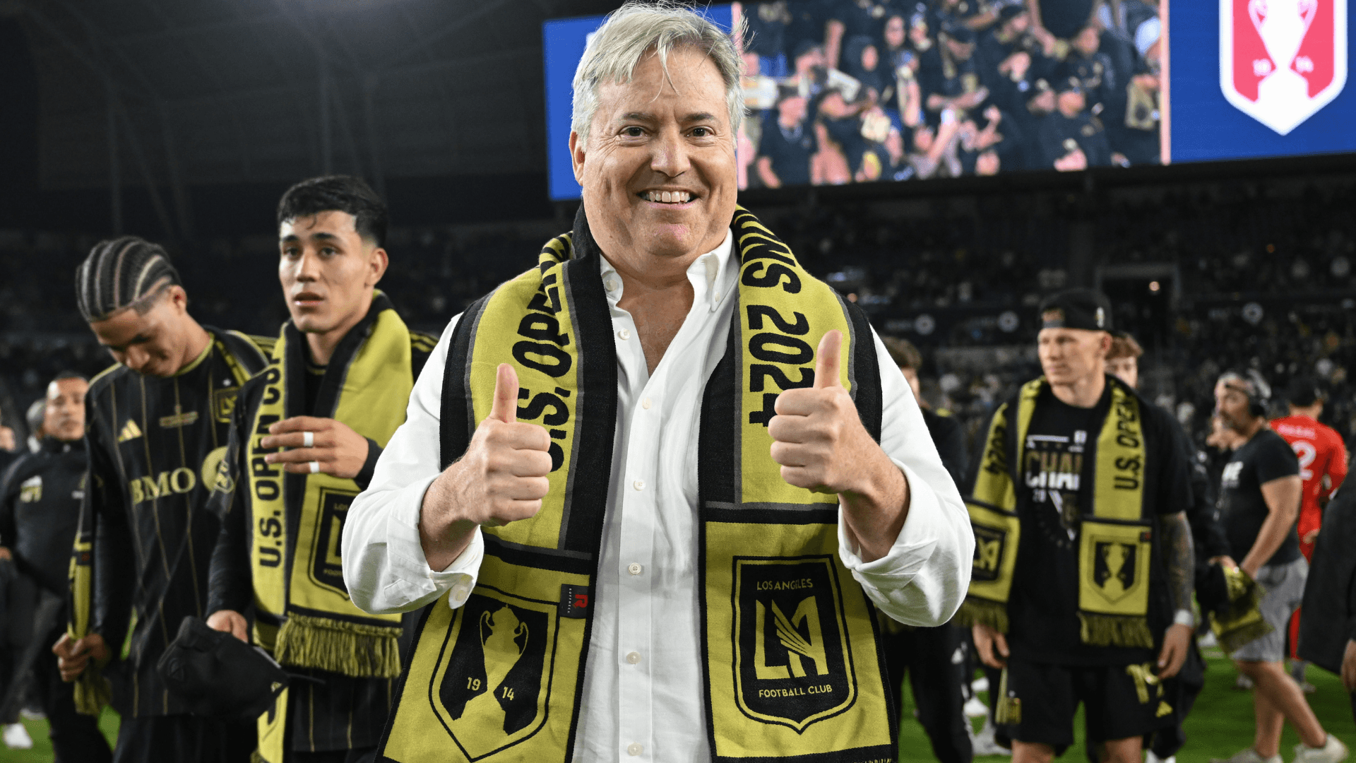 MLS hires Los Angeles FC co-owner Larry Berg to be next commissioner, succeeding Don Garber