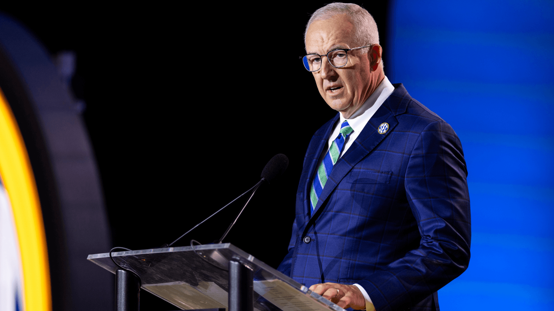 SEC commissioner Greg Sankey speaks out against pros returning to college as RJ Luis seeks eligibility at LSU