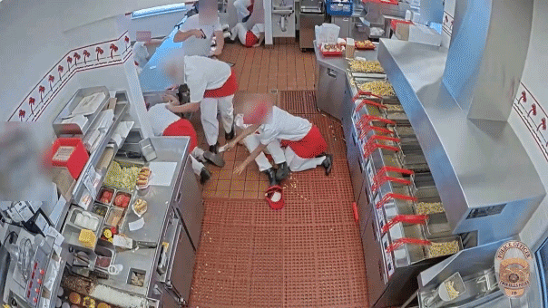 Harrowing police footage shows gunman's deadly rampage at Idaho In-N-Out Burger