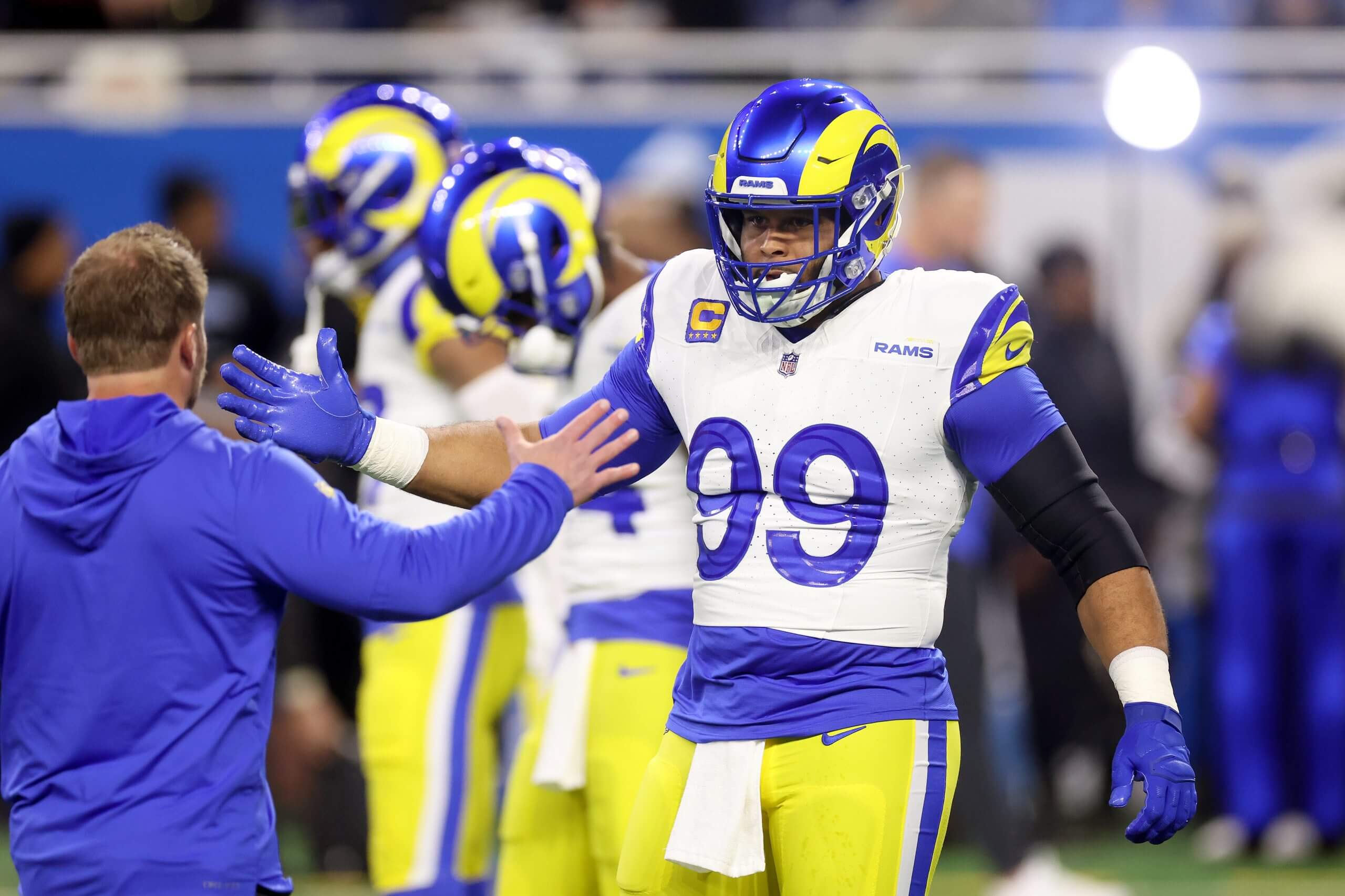Will Aaron Donald return to Rams? 'If there's an arrow, it's pointing up,' McVay says
