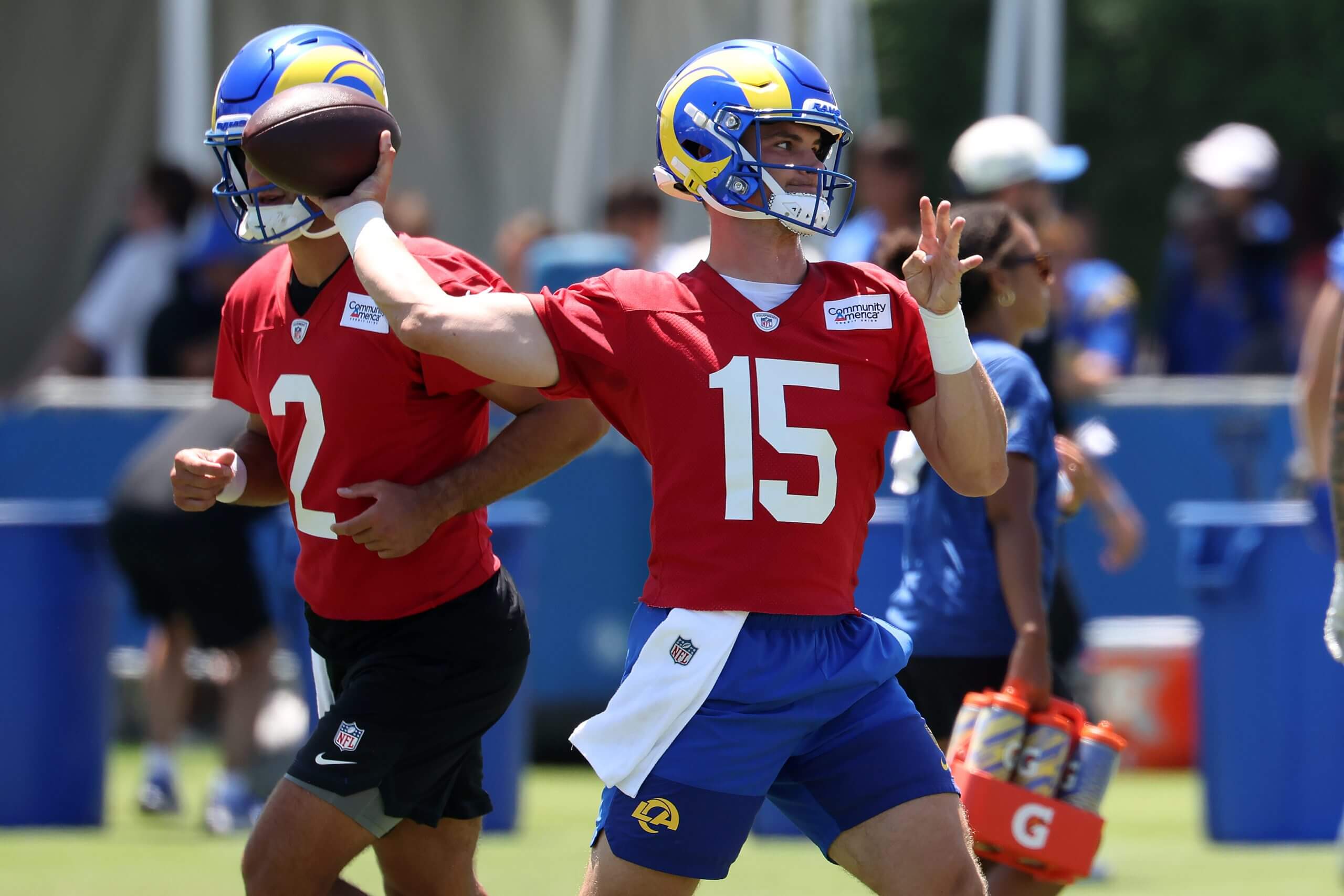 Sean McVay 'leaks' Aaron Donald return in viral interview as Myles Garrett eyes 'partner in crime'