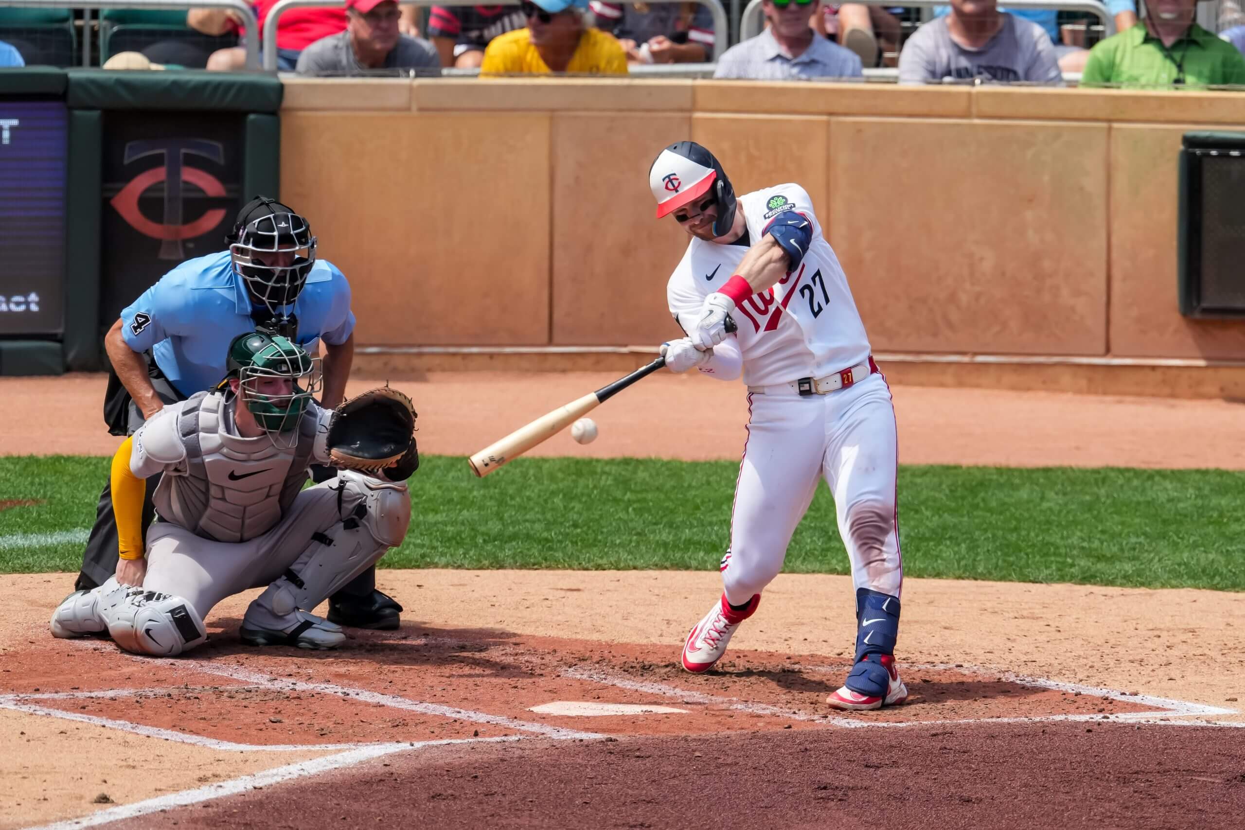Twins catcher Ryan Jeffers' loud bat is helping drown out trade rumors