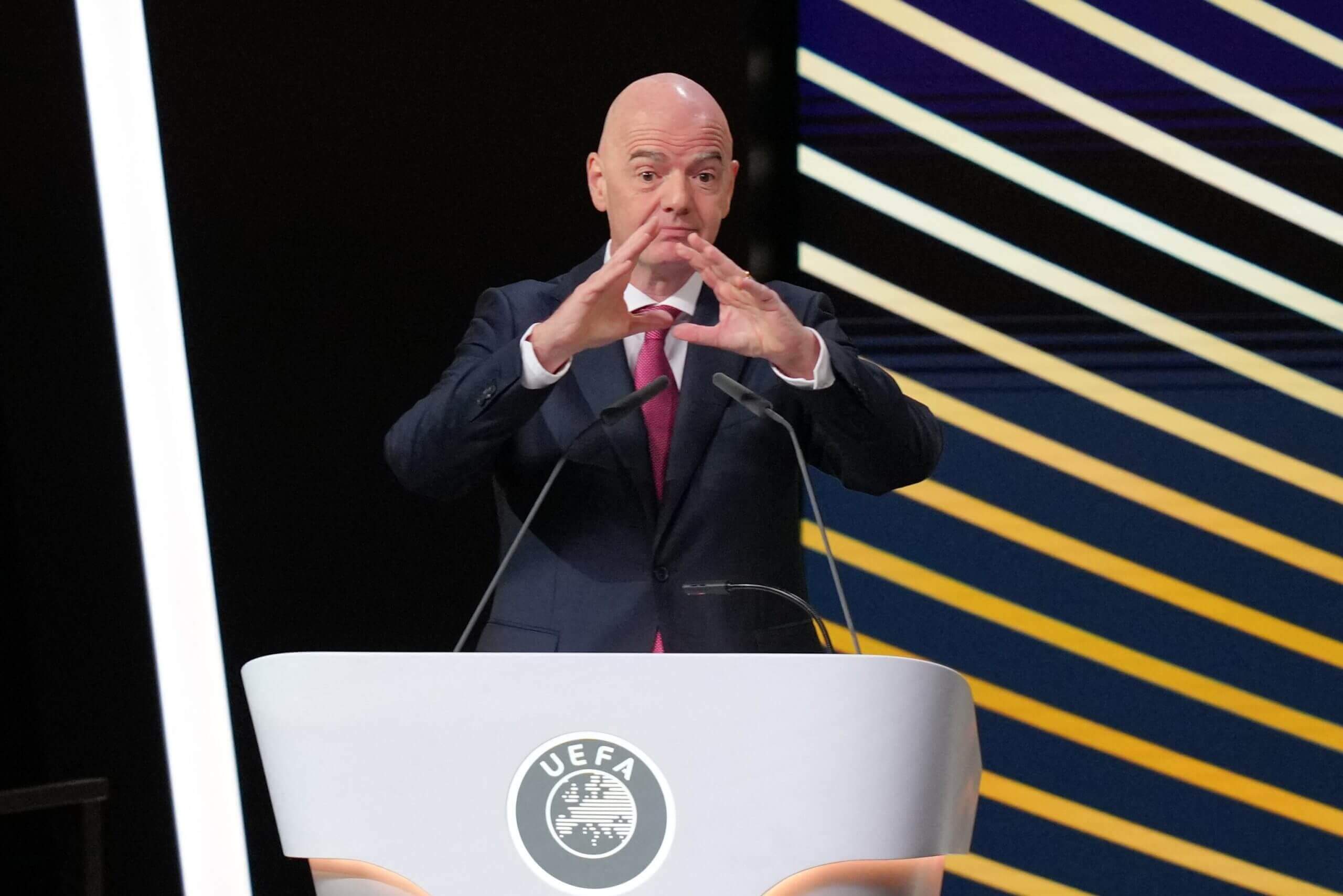 UEFA threatens FIFA with legal action in letter to Gianni Infantino