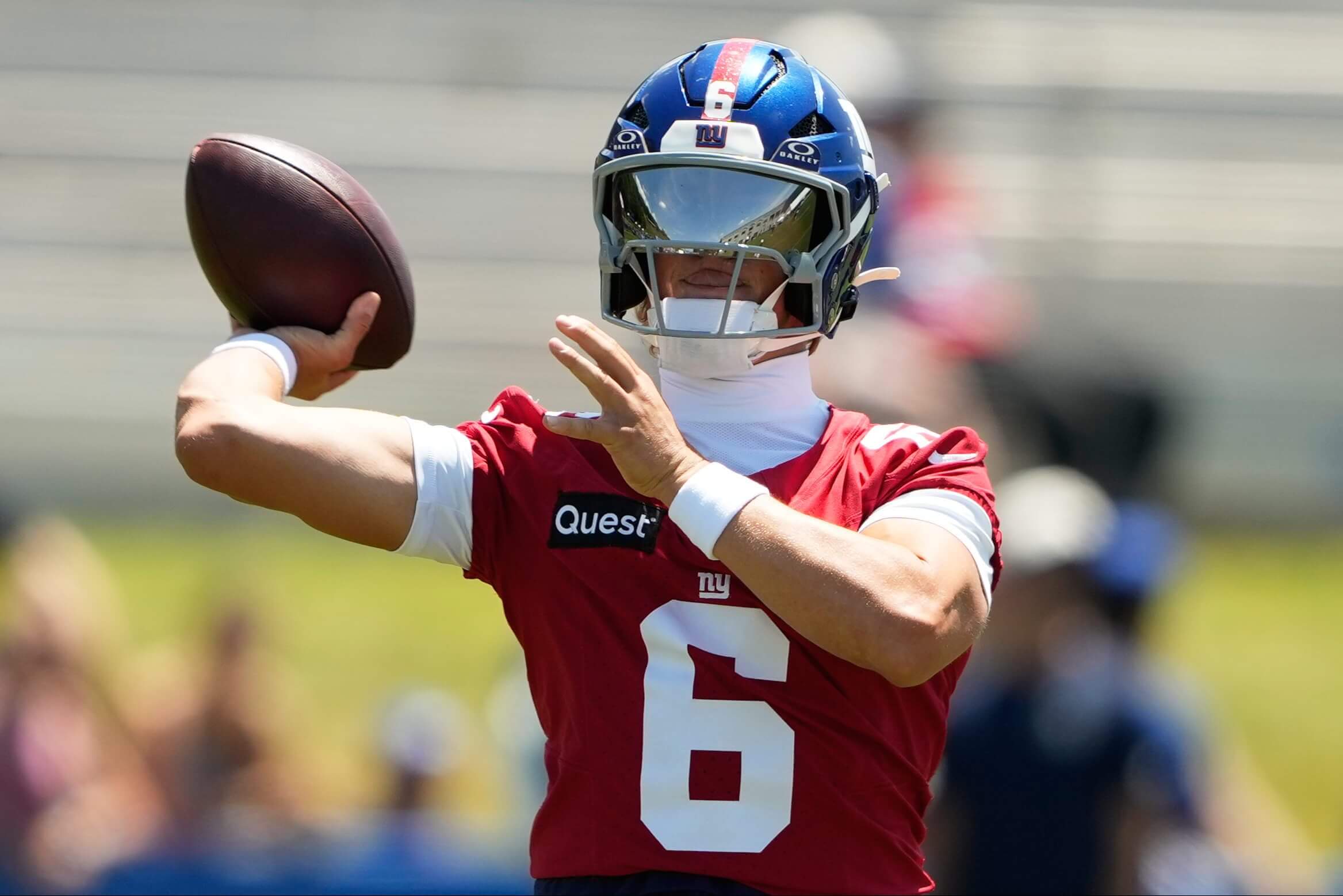 Why Jaxson Dart, Giants offense have scuffled early, and why John Harbaugh isn't worried
