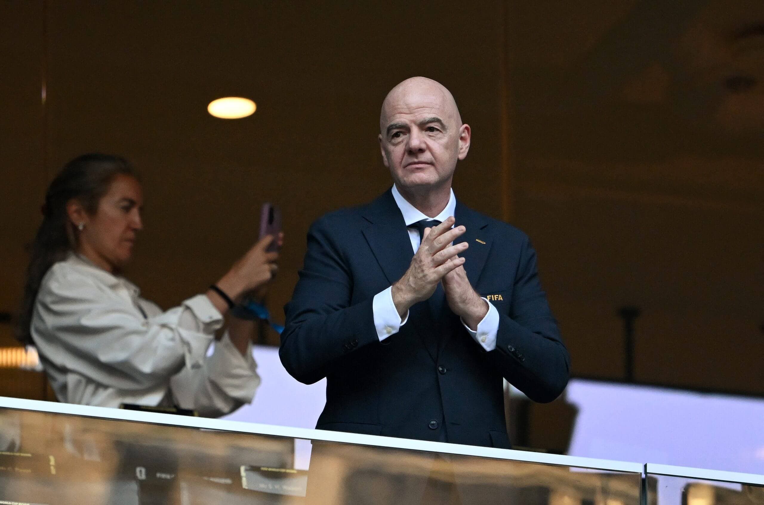 English FA to withdraw support for Gianni Infantino's FIFA re-election