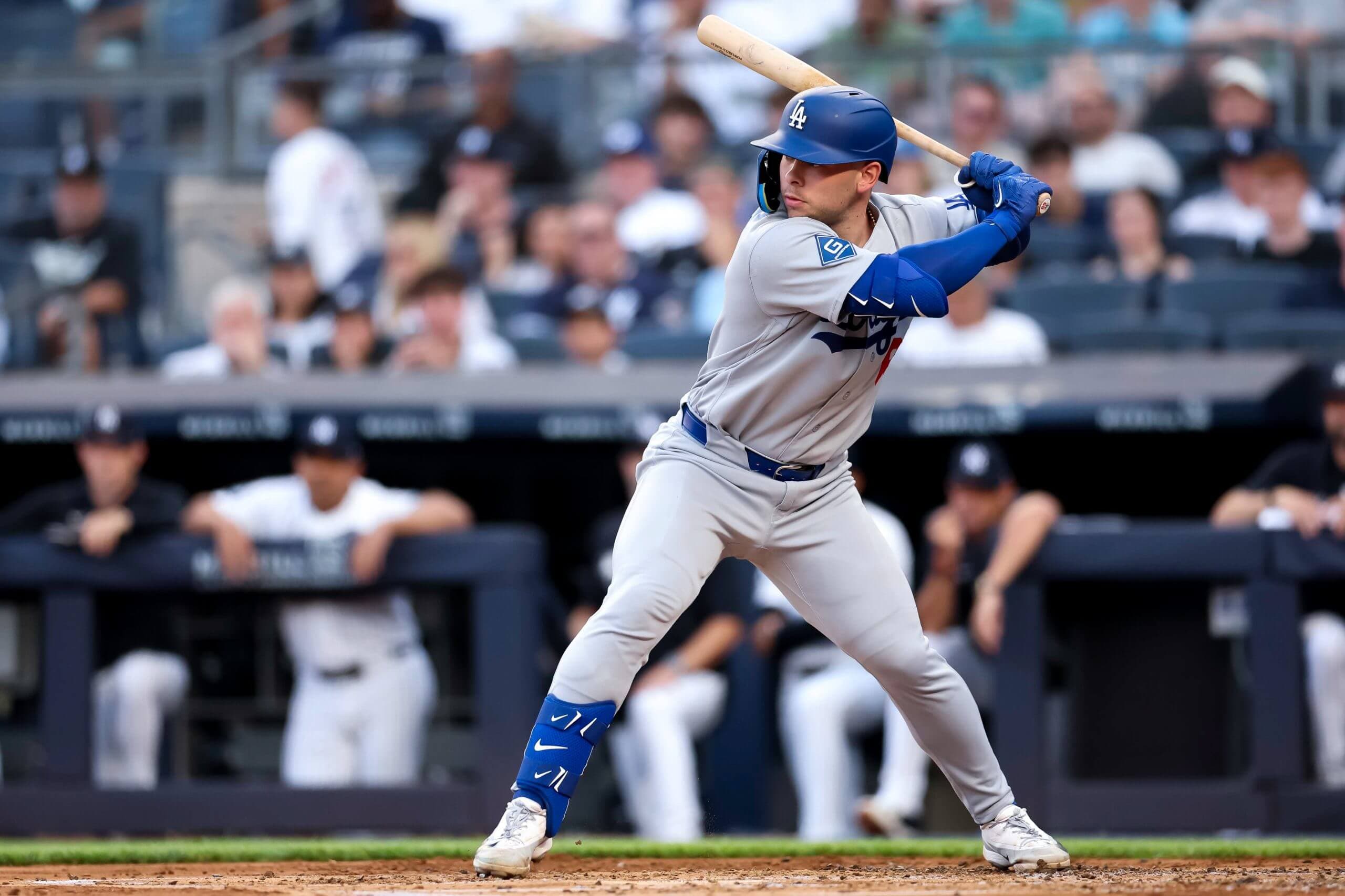Dodgers place Dalton Rushing on injured list, option Emmet Sheehan as trade deadline ends