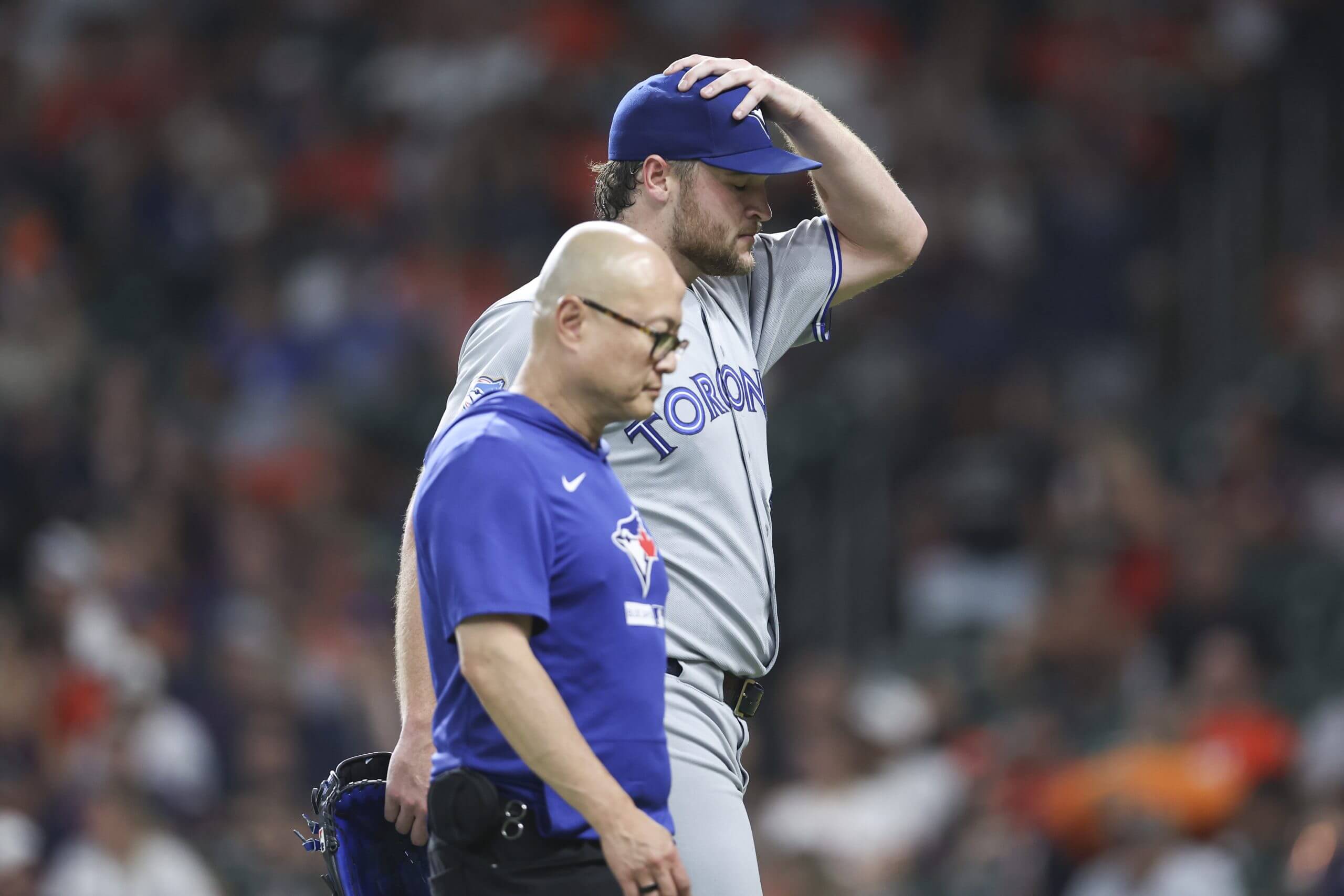 Blue Jays place Trey Yesavage on IL with left knee inflammation