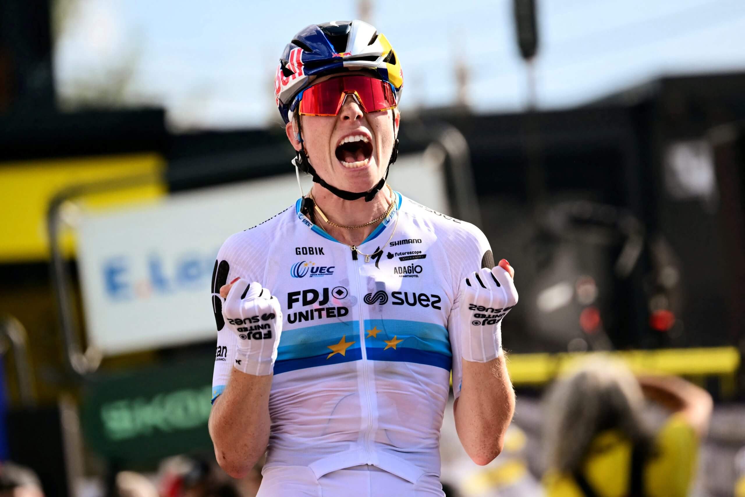 Tour de France Femmes stage 5: Ferrand-Prévot concedes title defence as Vollering wins thrilling sprint finish