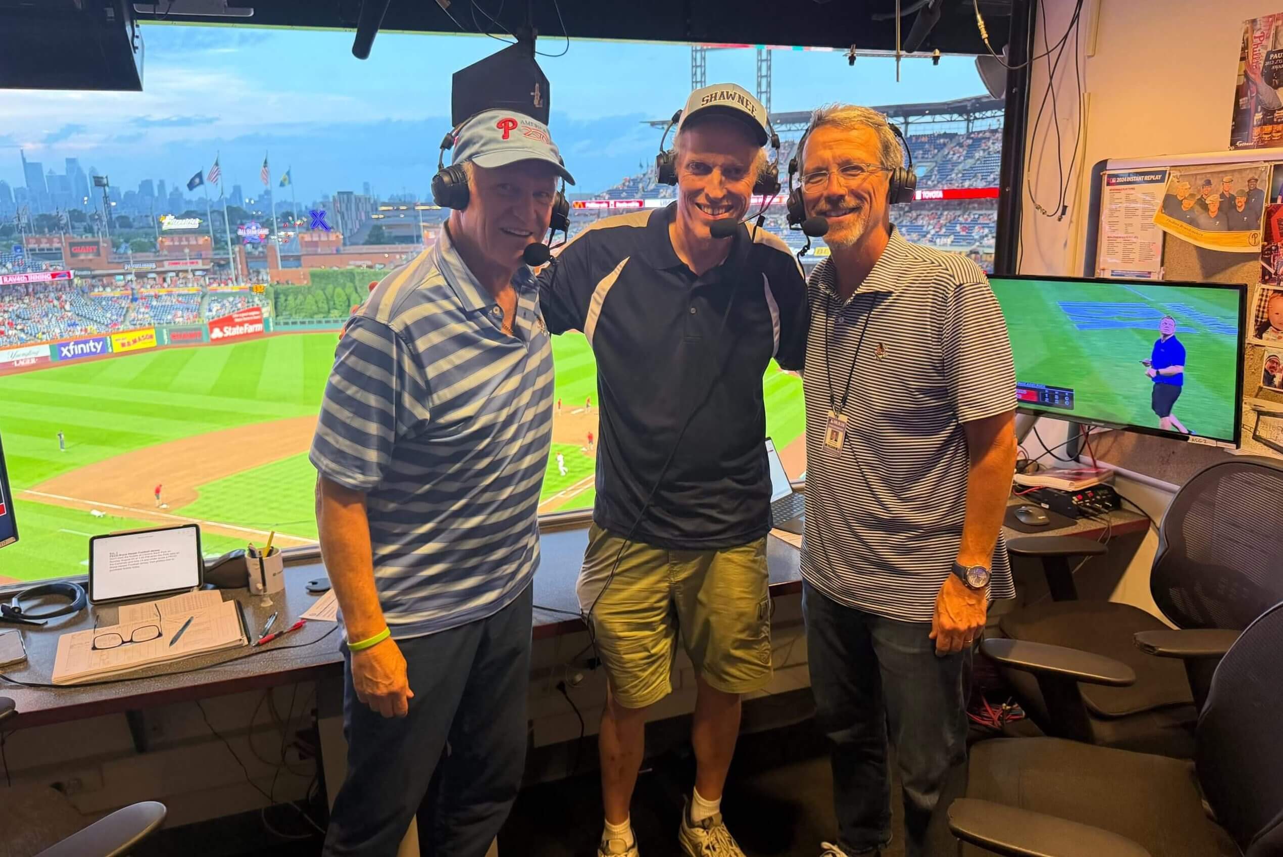 A retiree won an auction to join the Phillies’ radio booth — and crushed it