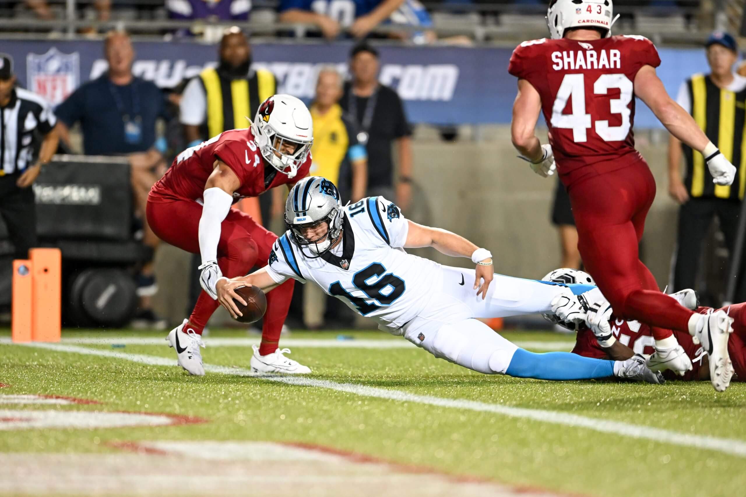 Haynes King, Panthers' Hall of Fame Game hero, 'week-to-week' with hamstring injury