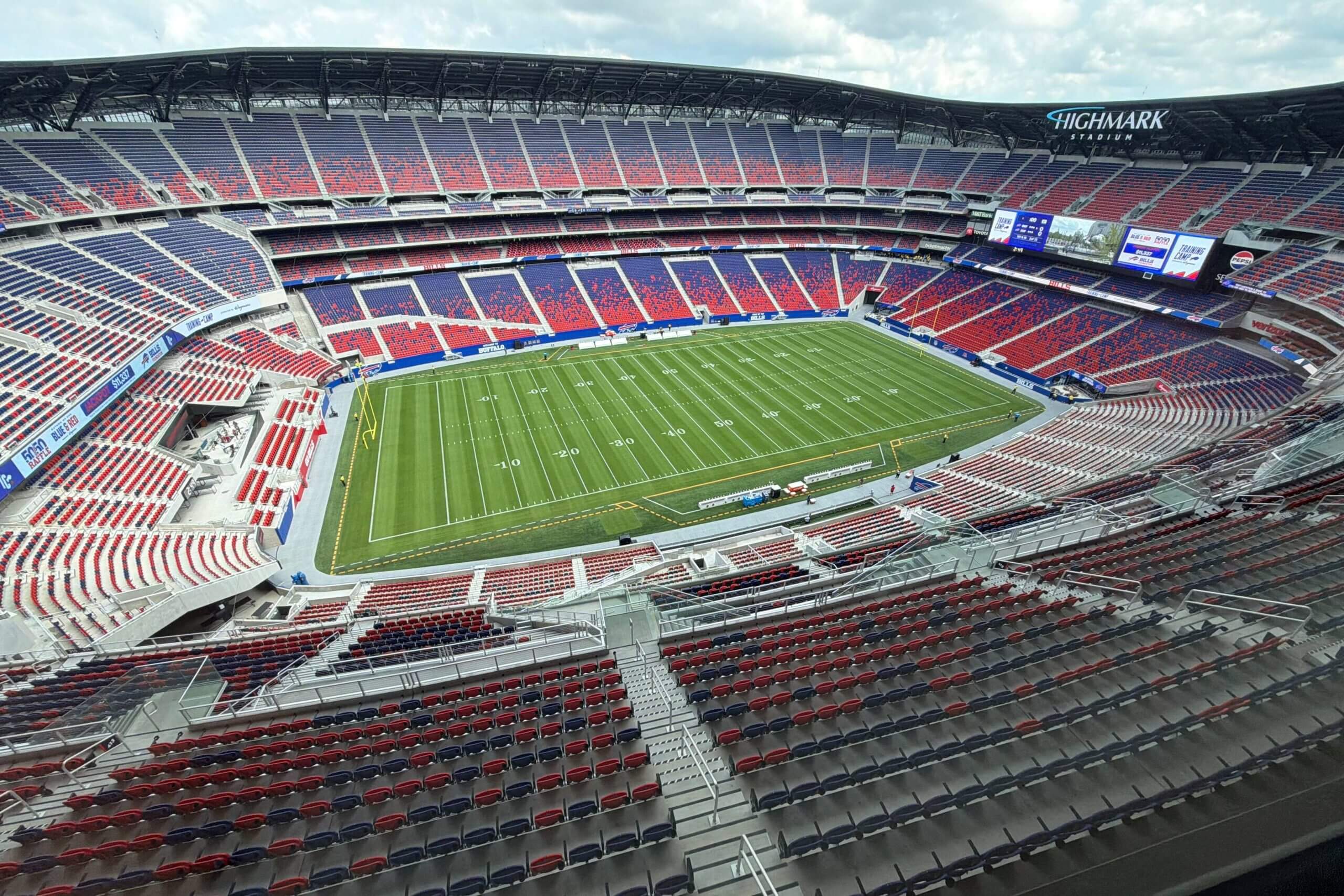 Bills roundtable: New Highmark Stadium's wow factor, obstructed views and small video boards