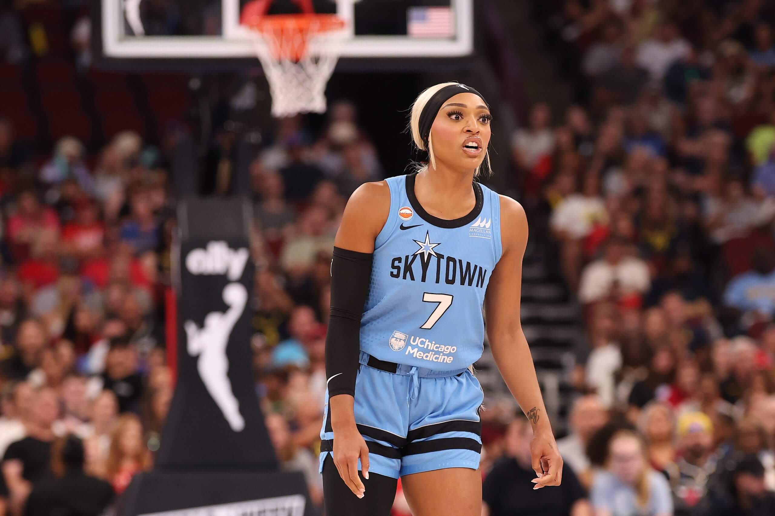 DiJonai Carrington says White privilege post wasn't about Sophie Cunningham