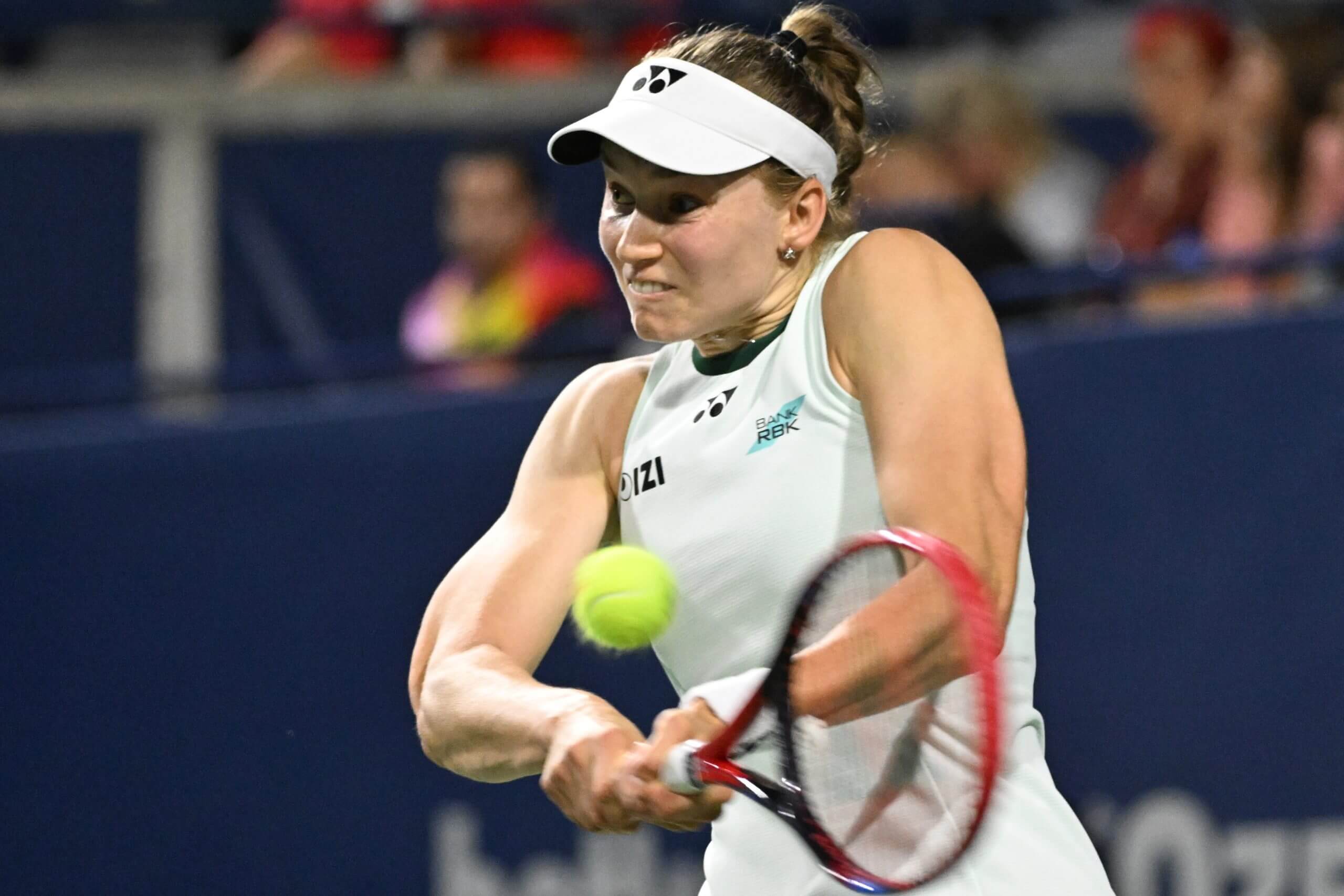 Elena Rybakina wears down Coco Gauff in Canadian Open semifinal